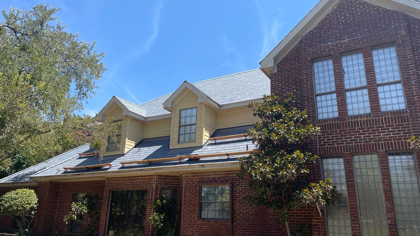 Residential Roofing Installation using Dal-TIle Perennial Slate by Roof Experts