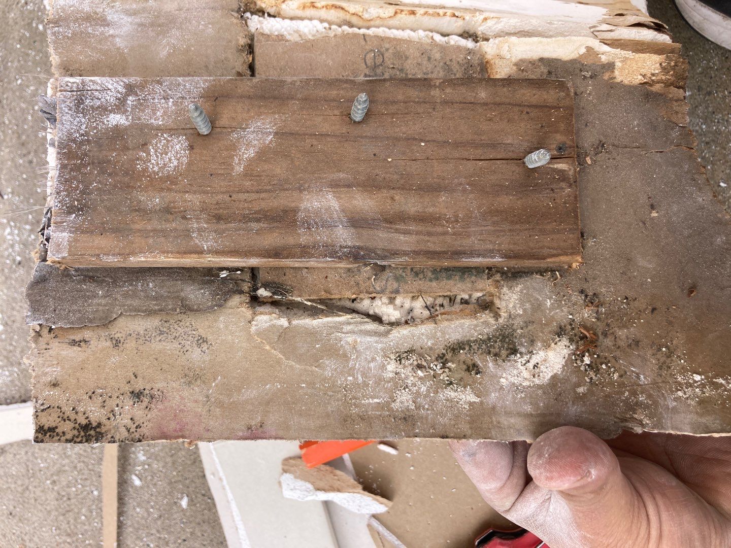 Large Ceiling Drywall Repair by Andre Handyman
