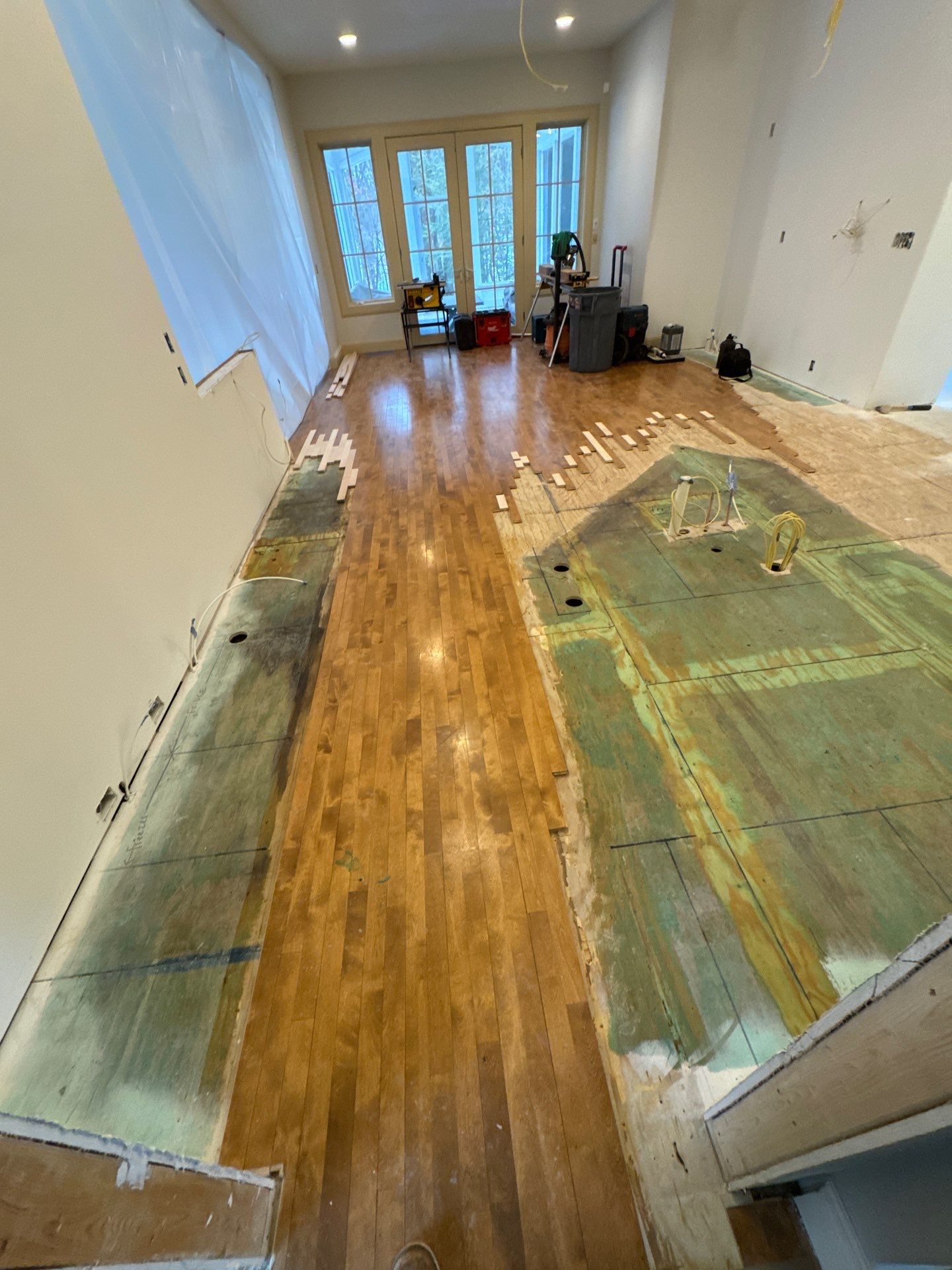 This refinish is UNRECOGNIZABLE! by RTBaldwin Hardwood Floors