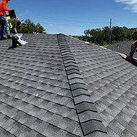 Project in Spring by Royal Crown Roofing