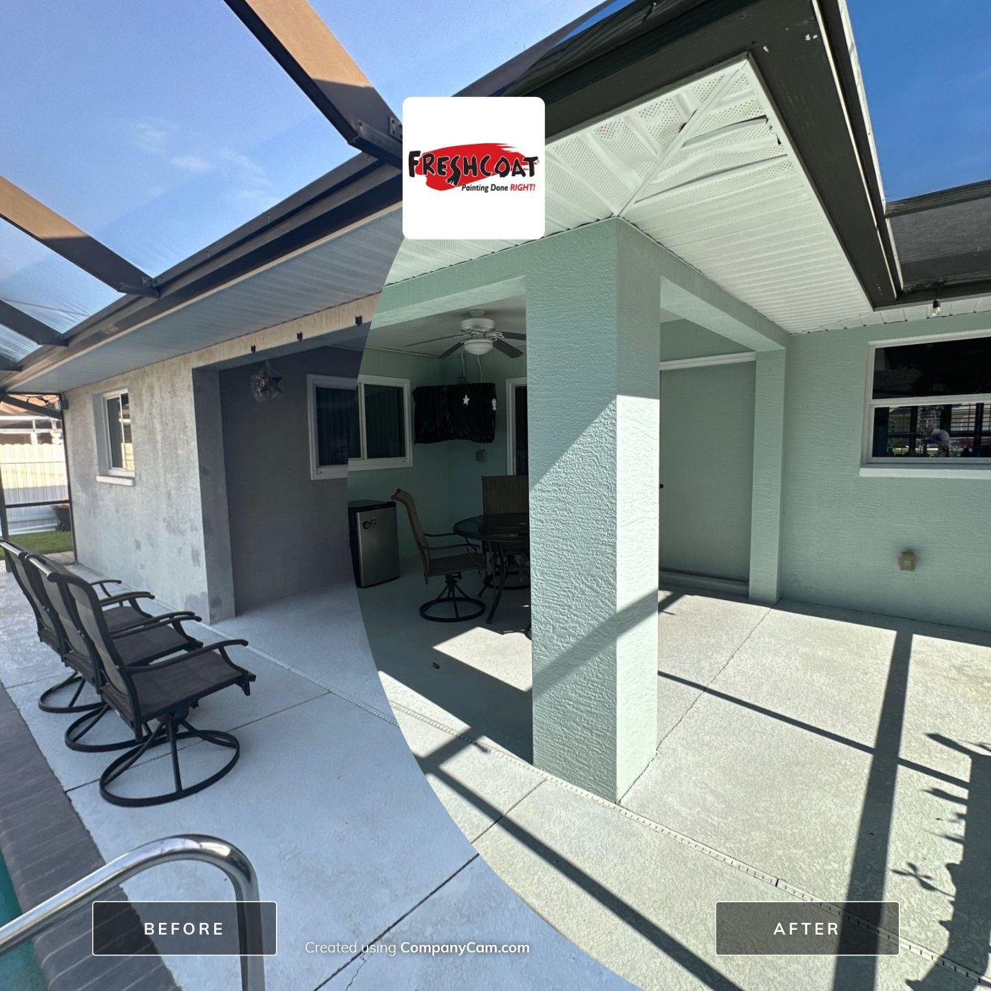 Residential Exterior Painting by Fresh Coat Painters North Fort Myers & Punta Gorda