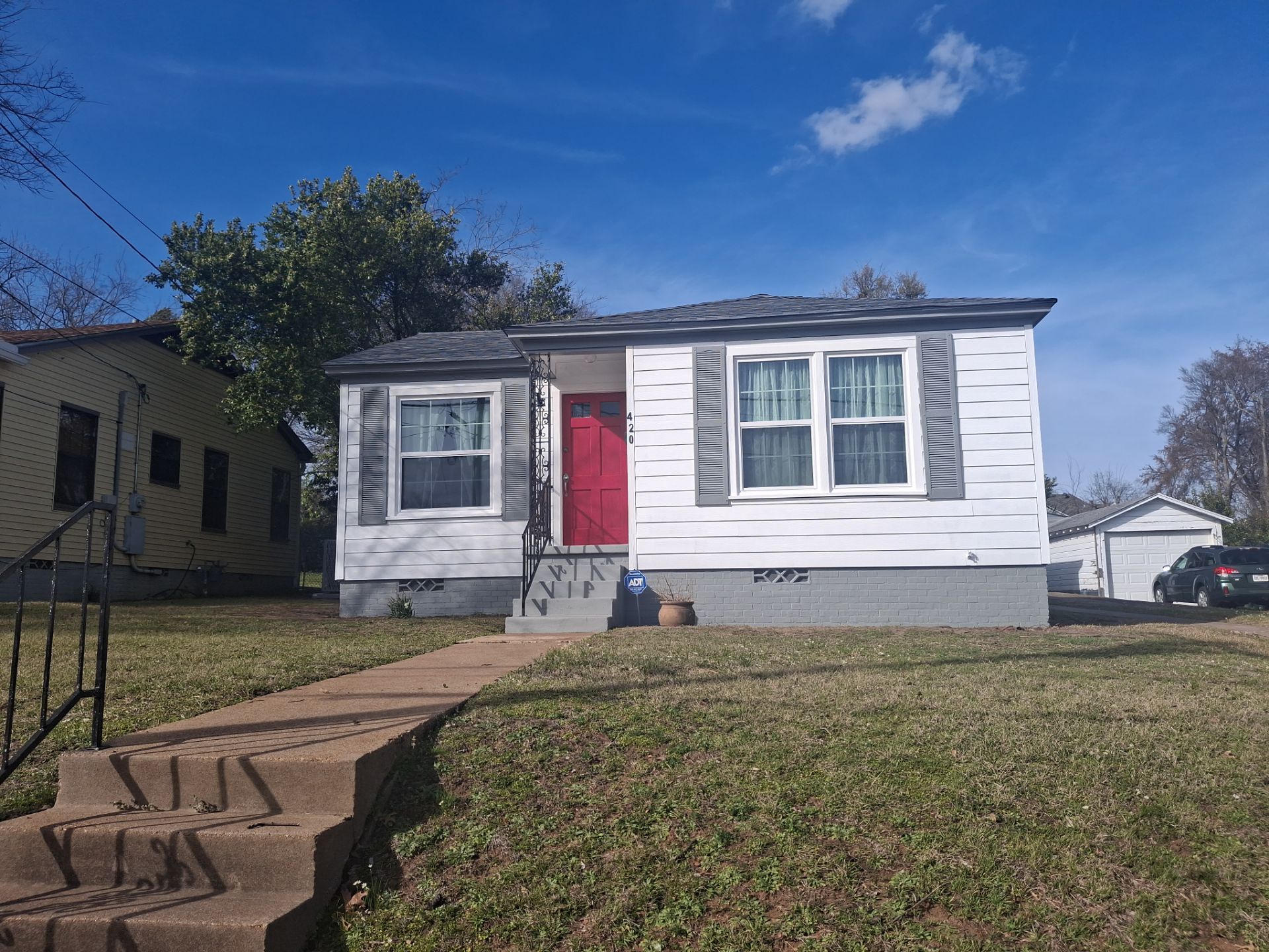 A Fresh Start for a Tiny Tyler, Texas Home by Quality Coats Painting