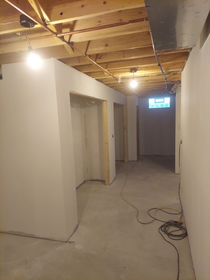 Basement Remodel by Ivy Lea Construction