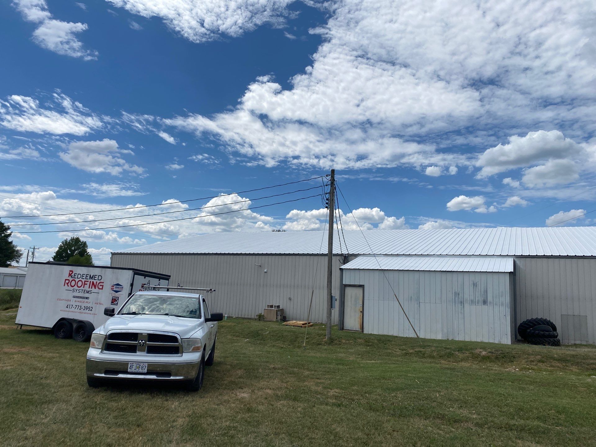 Project in Bolivar by Redeemed Roofing Systems