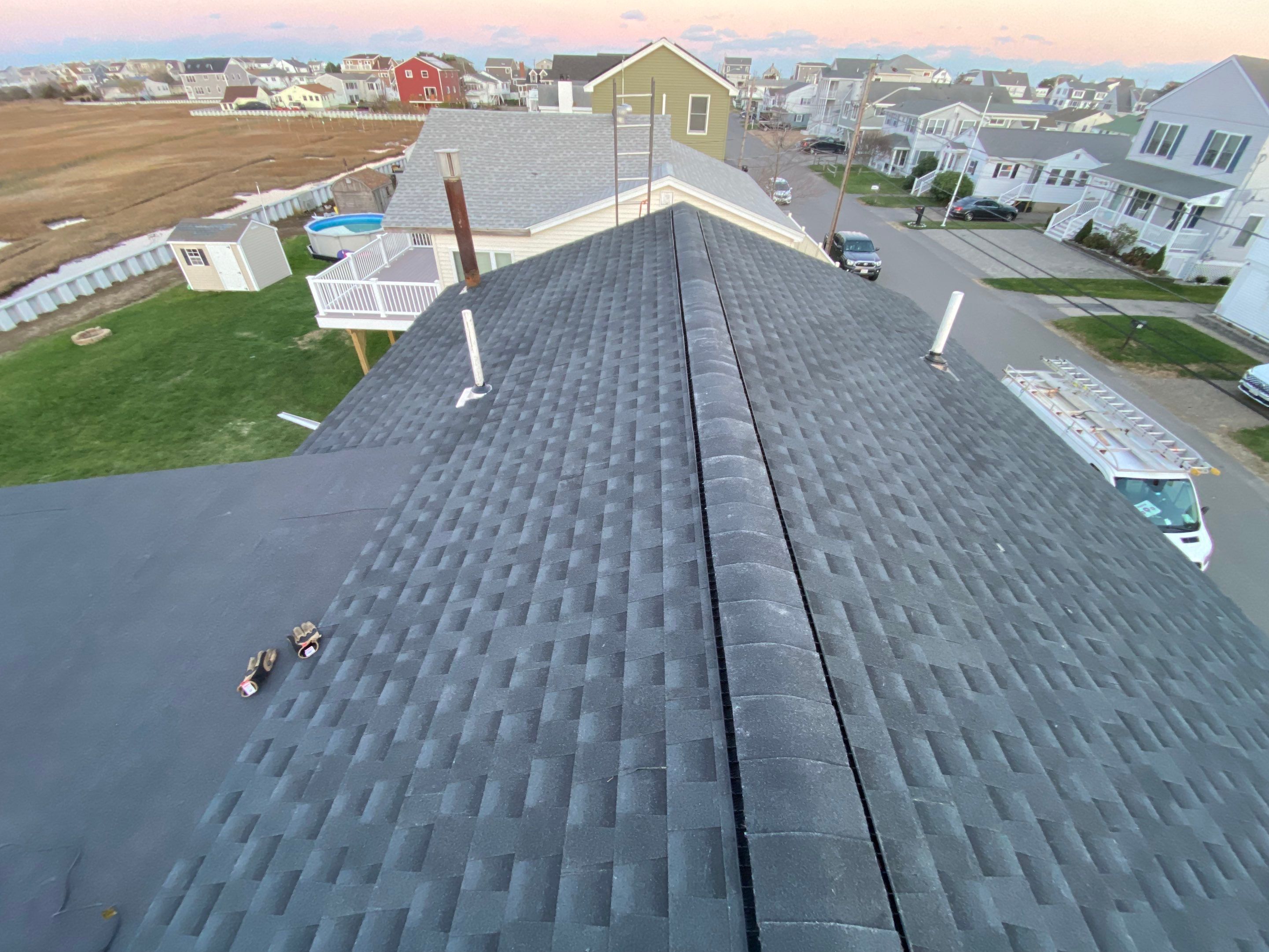 Residential Roofing Installation using GAF Timberline HDZ by Sensible Home Solutions