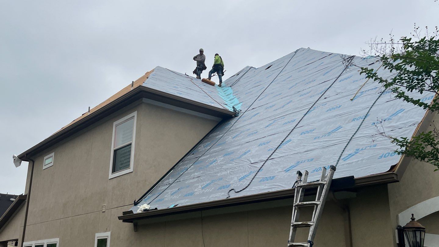 Residential Roof Replacement using GAF HDZ - Weathered Wood by Elite Roofing LLC