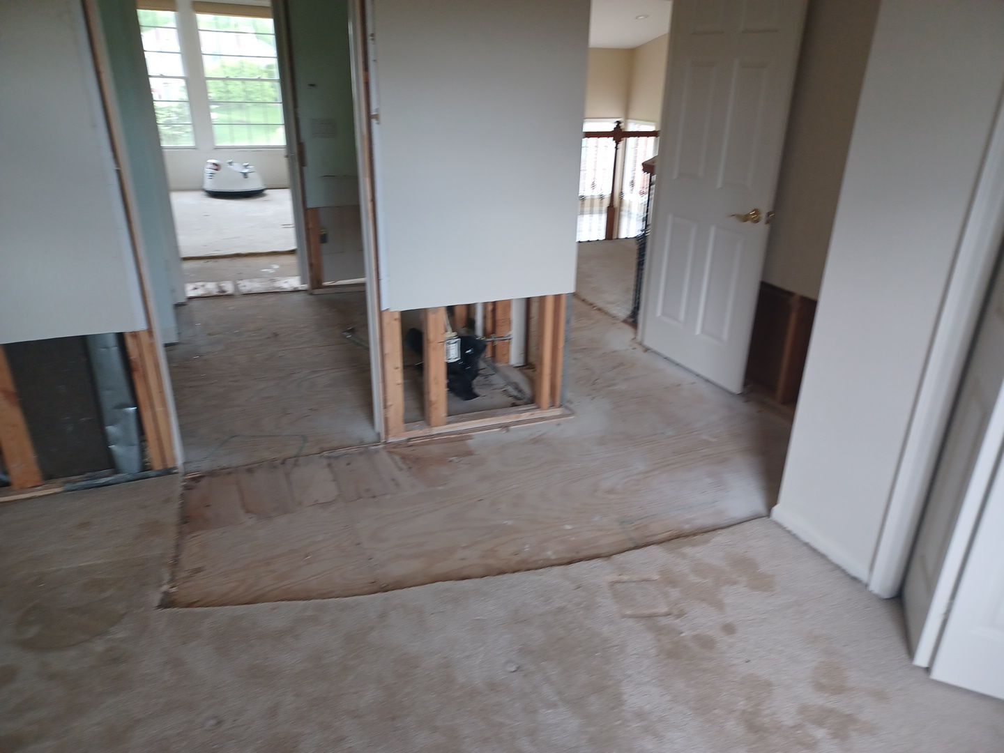 Project in West Bloomfield by EzDry Water Mitigation & Property Restoration