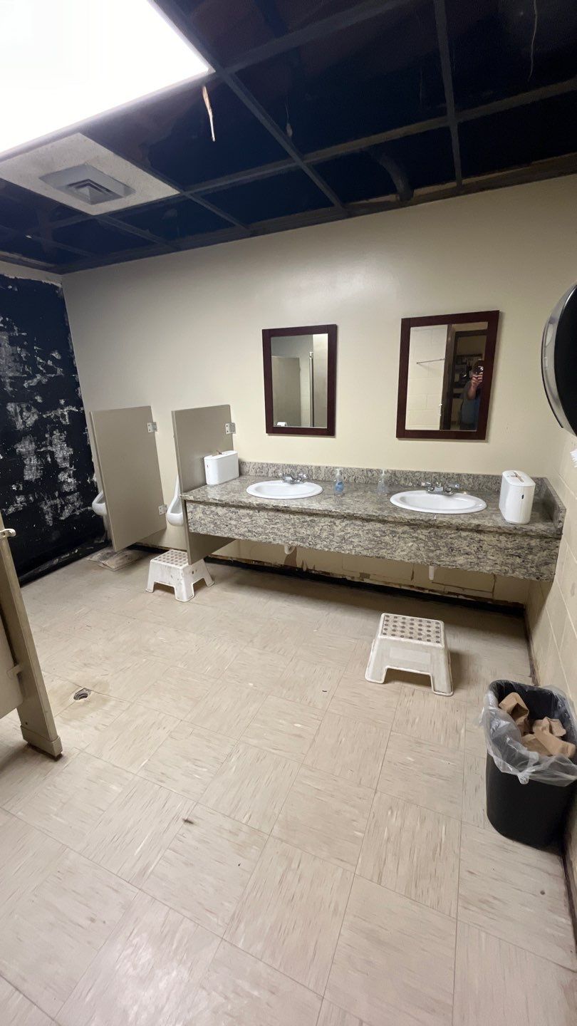 Commercial Abatement plus reconstruction by EAS Environmental, LLC.