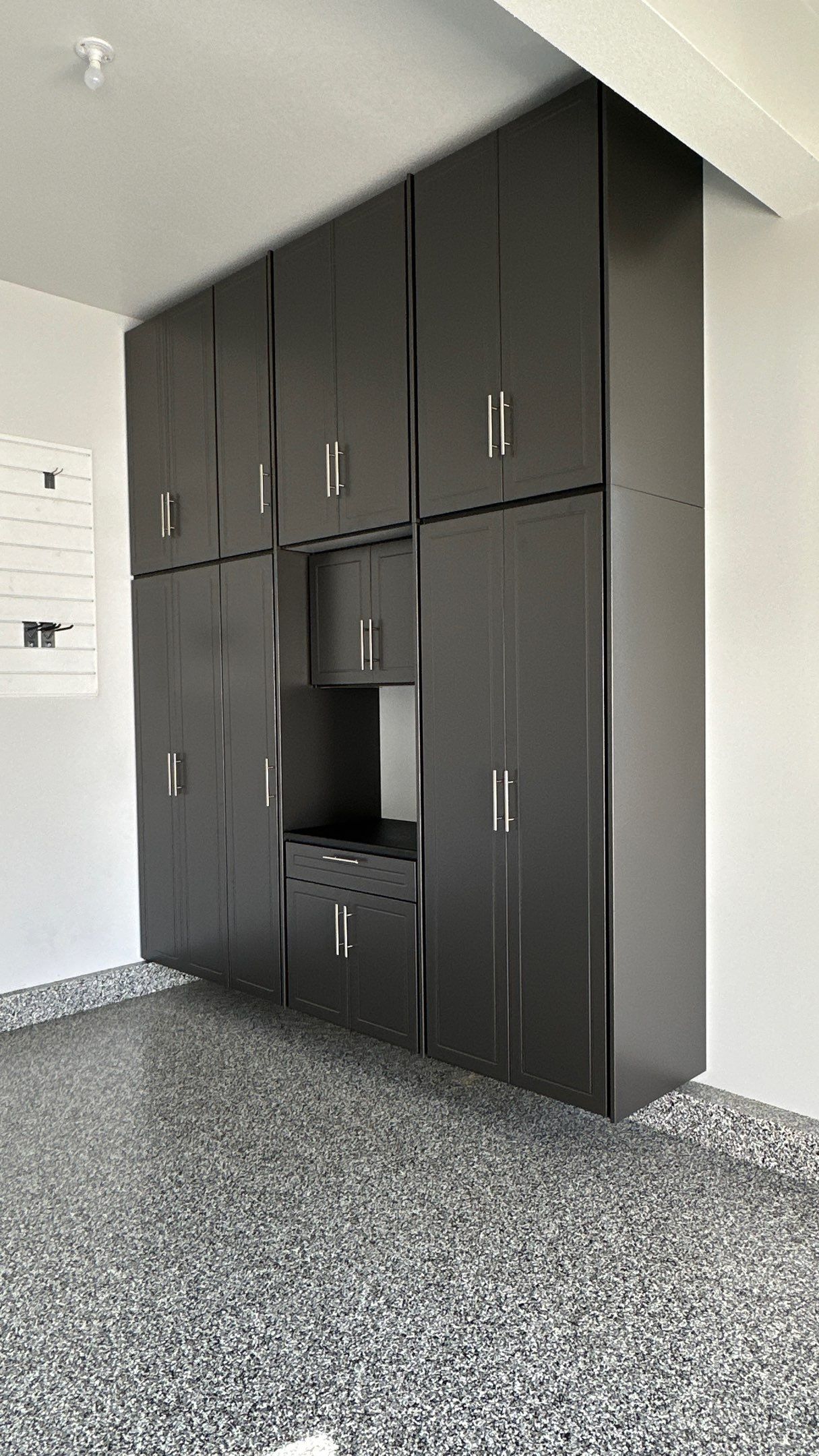 Dave R. got his dream cabinet design.  by Banner Garage