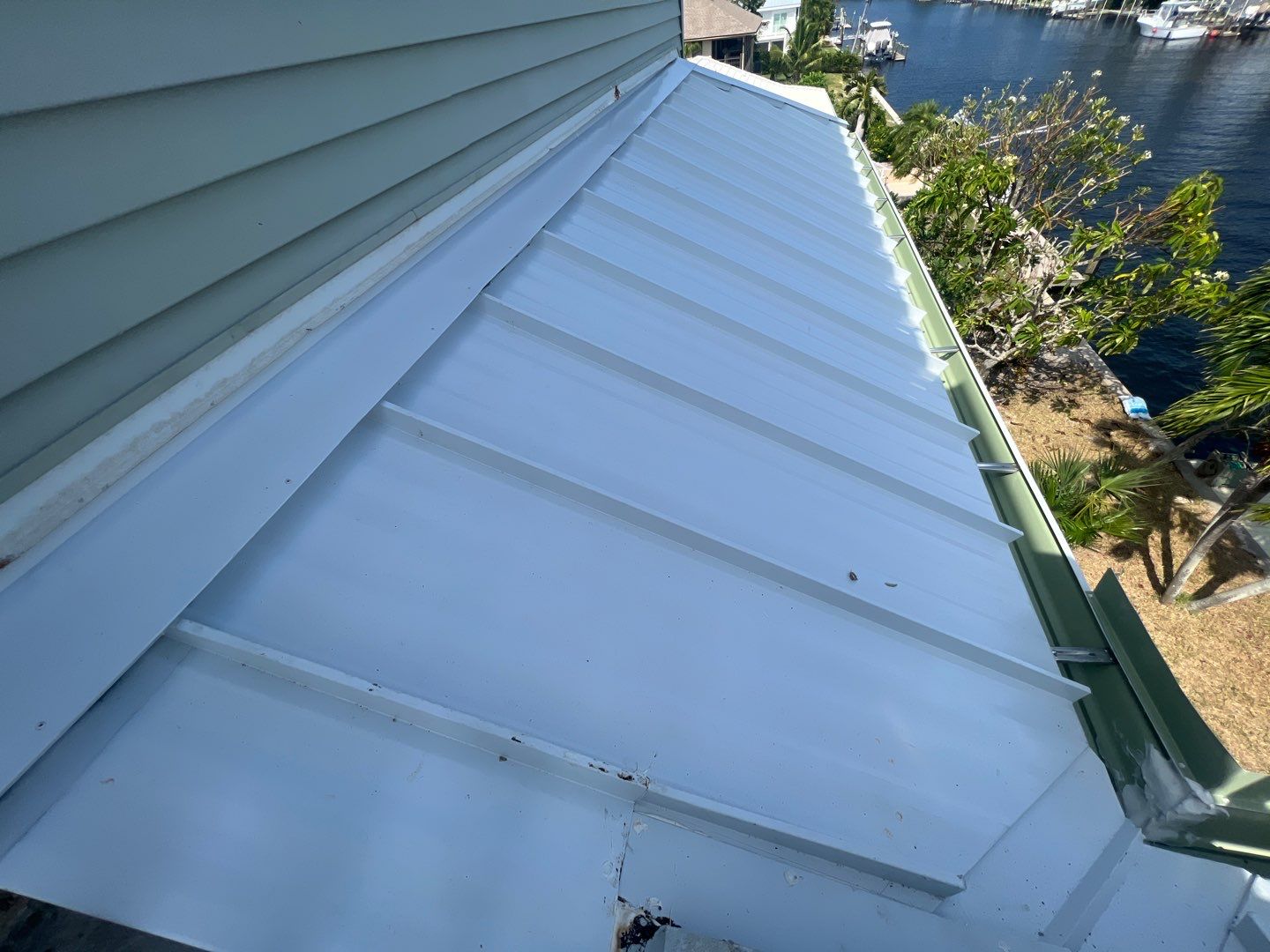 Sanibel Island Standing Seam Roof Replacement by Four Peaks Roofing