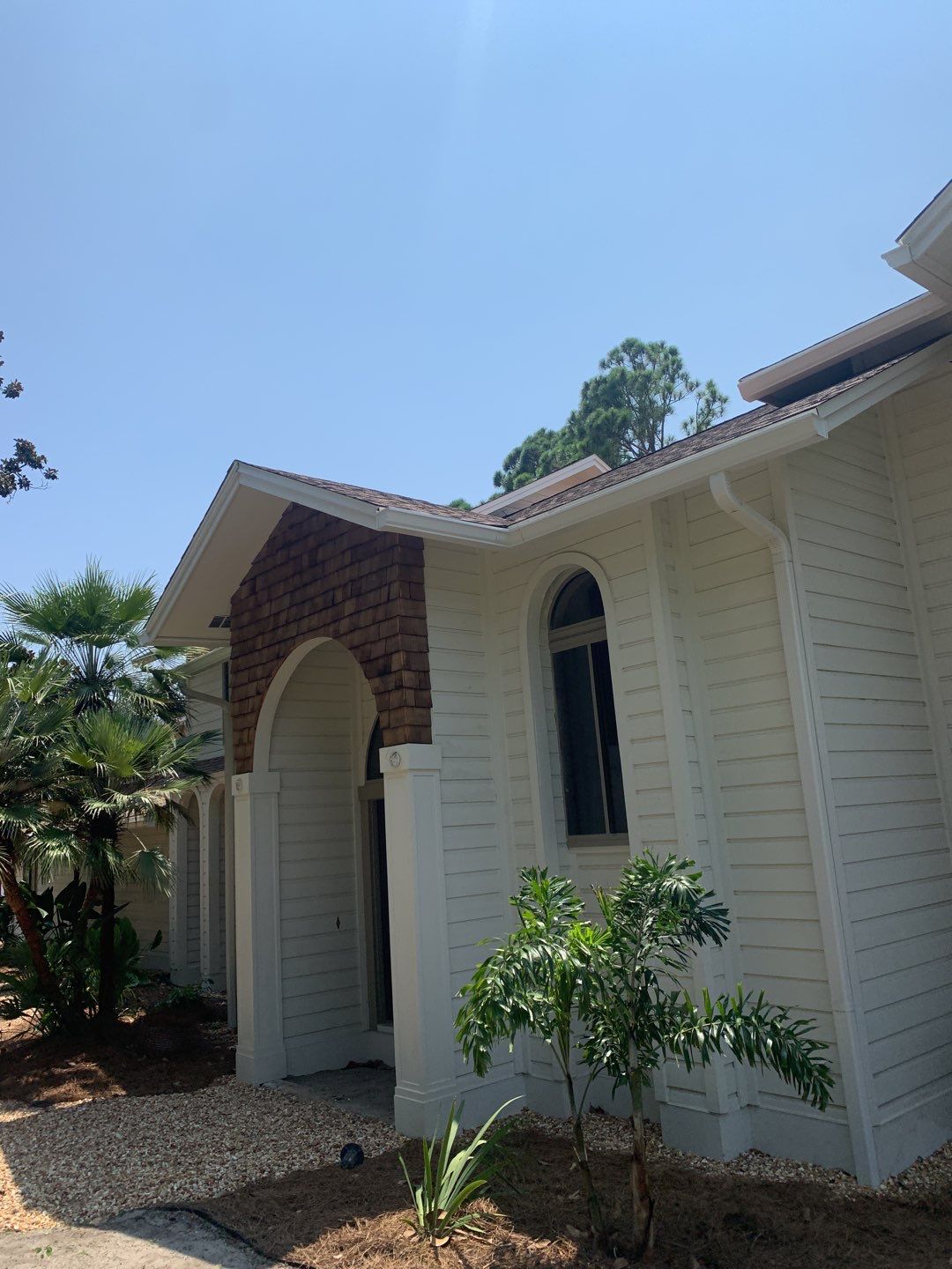 Heavy-Duty Commercial Downspouts in Panama City Beach FL by Gutter Professors