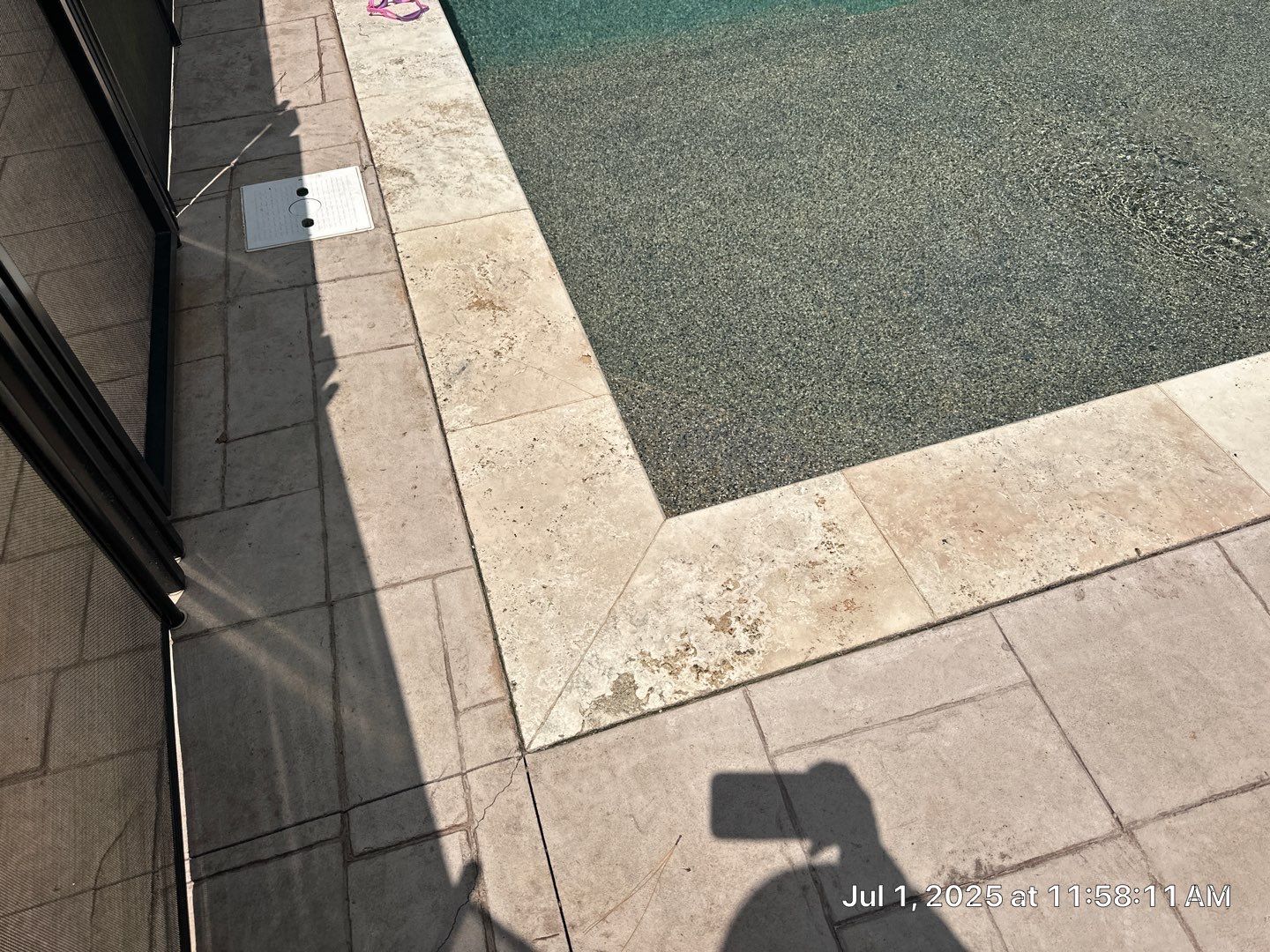 Pool Pavers using Concrete Sealant by DuraSeal