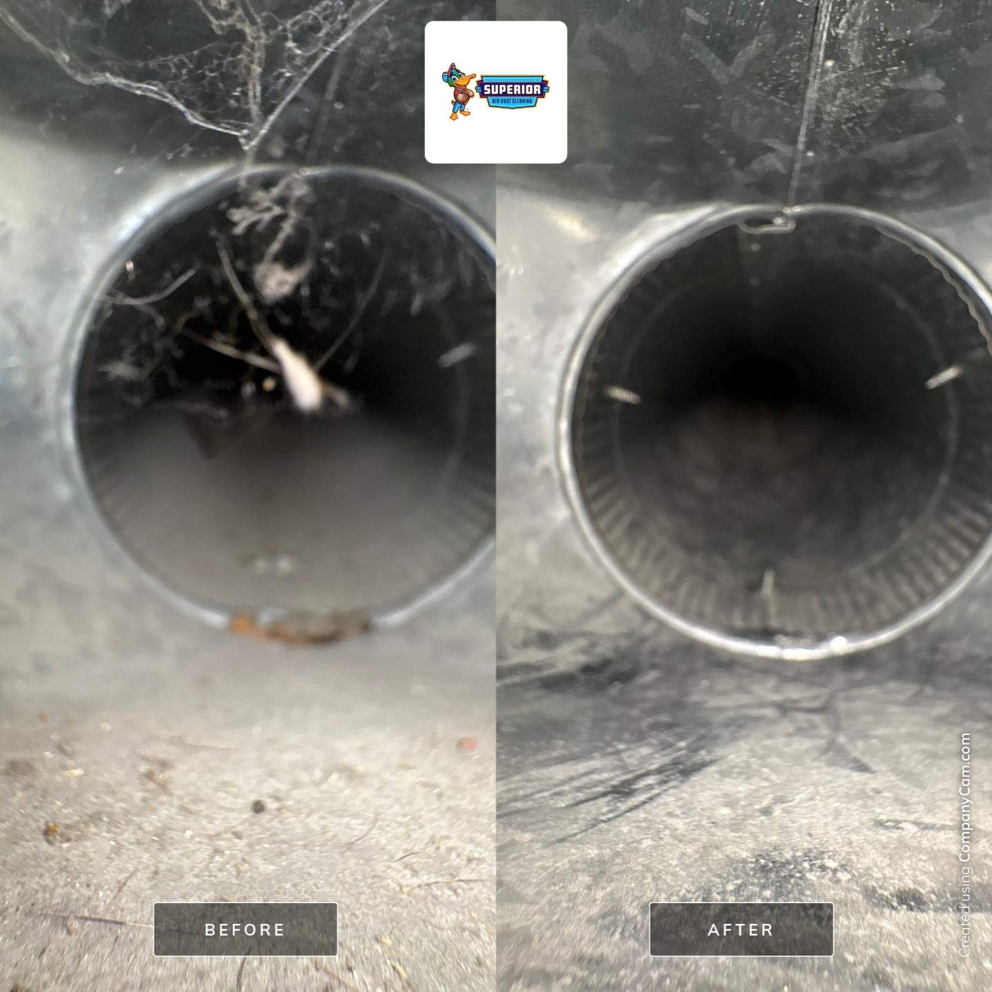 Air Duct Cleaning With a Vacuum Truck in Meridan, PA by Superior Air Duct Cleaning