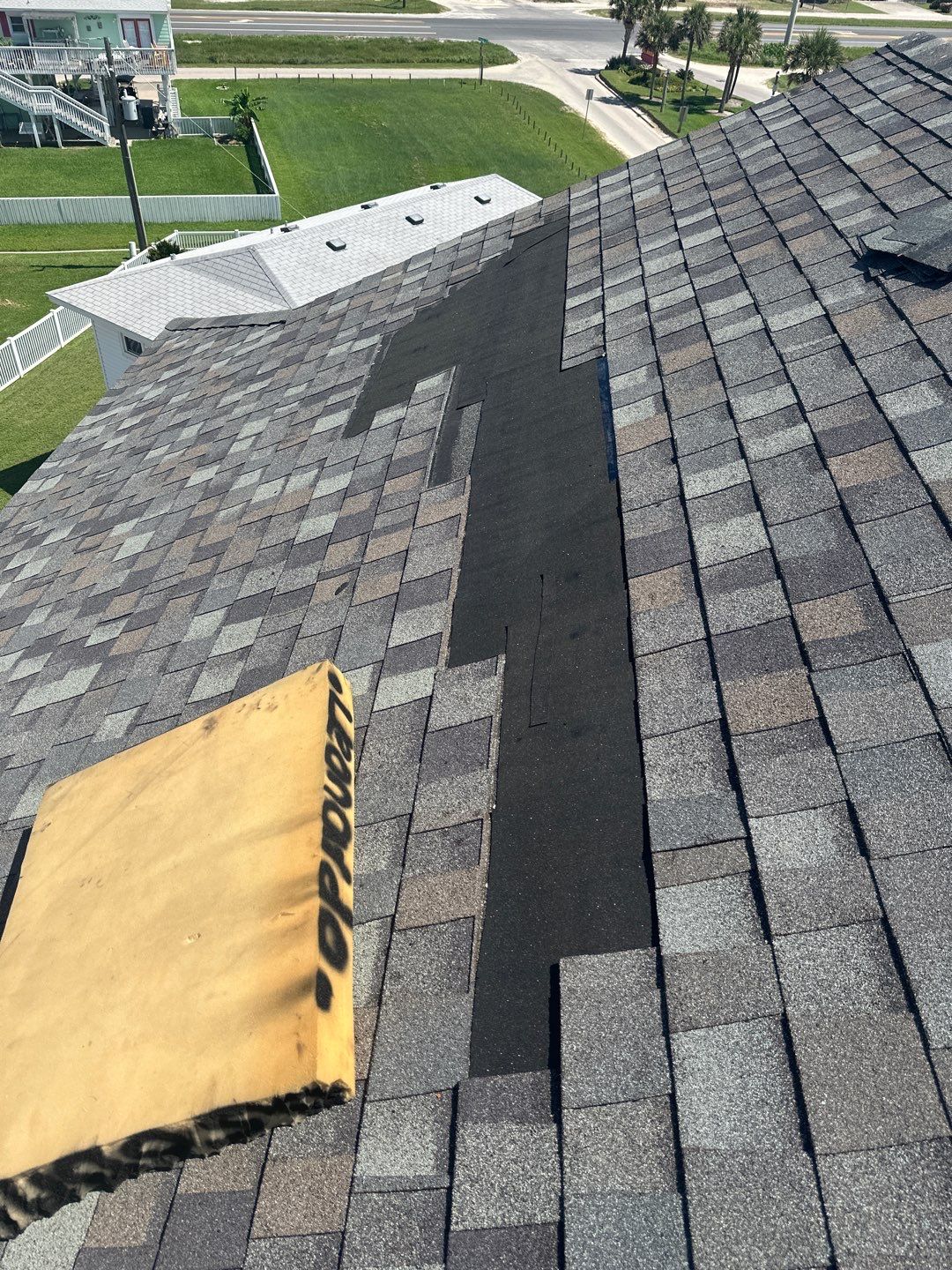 Hail Damage using Owen's Corning Duration (Lifetime) Shingles by Roof Repair Services LLC