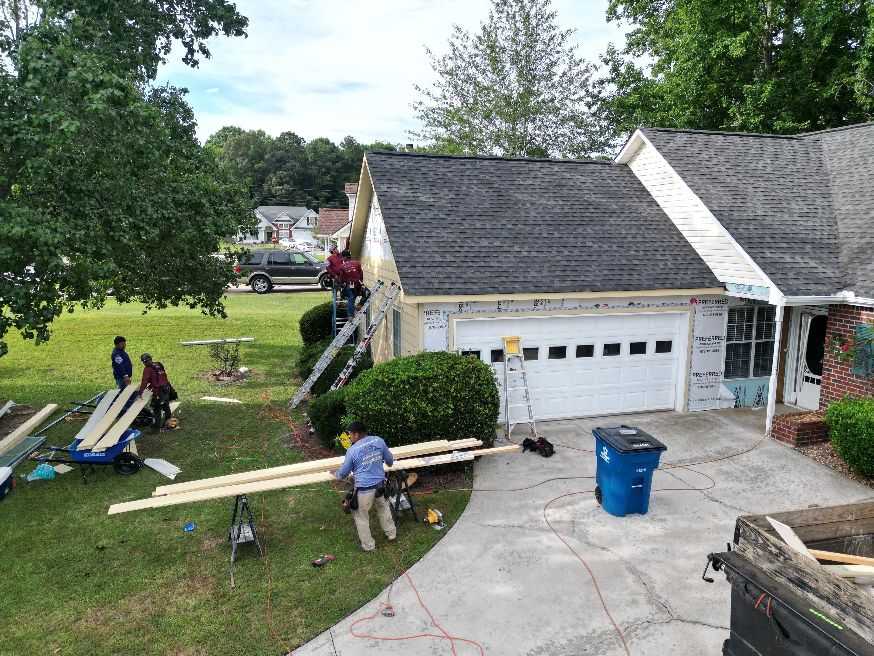 Siding replacement  by Deerfield Roofing LLC
