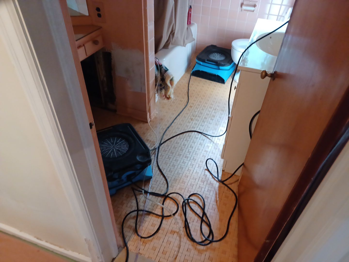 Project in West Bloomfield Township by EzDry Water Mitigation & Property Restoration