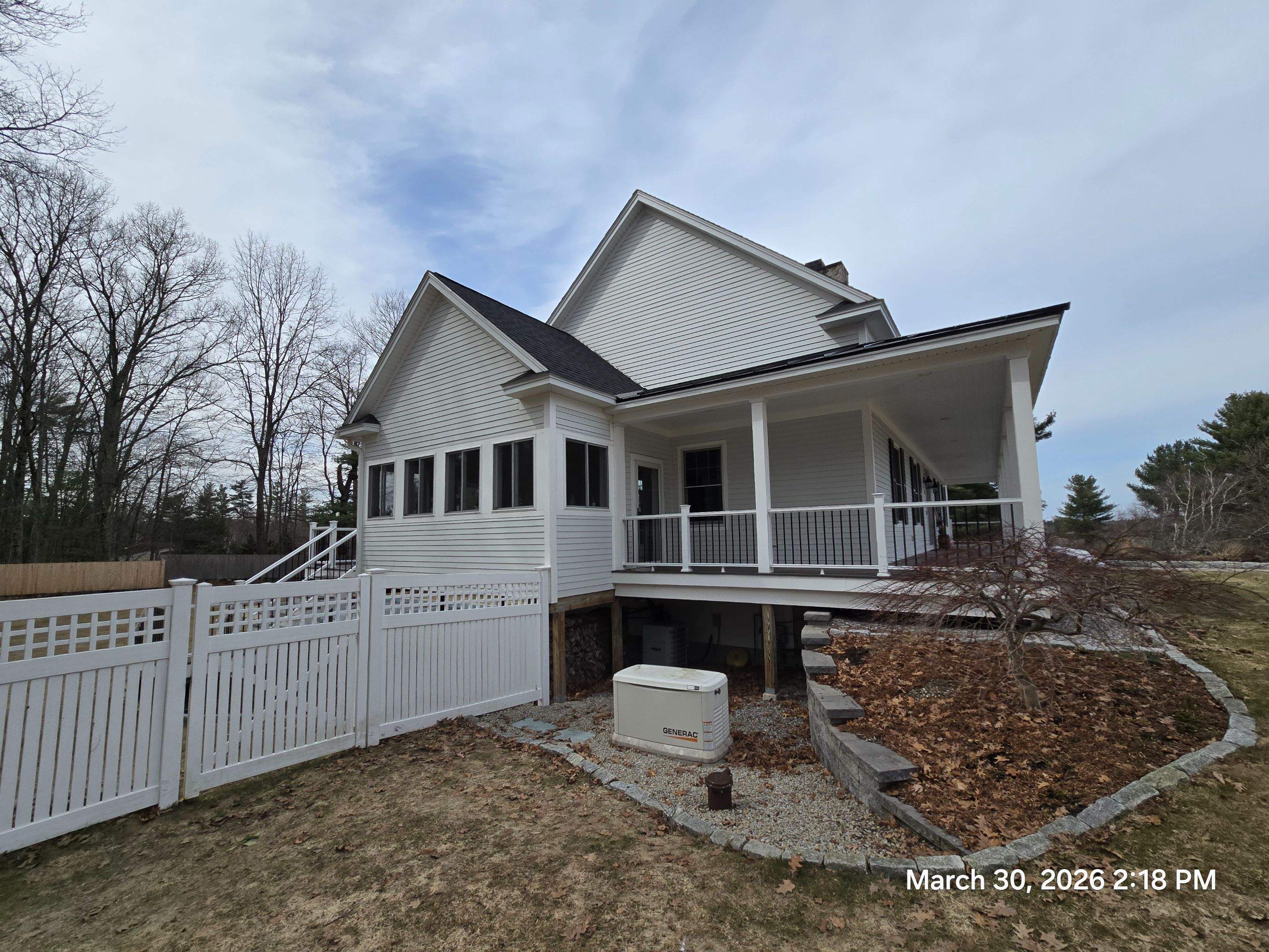 Full Exterior Painting for Bedford Farmhouse and Carriage House Garage by The Persnickety Painters