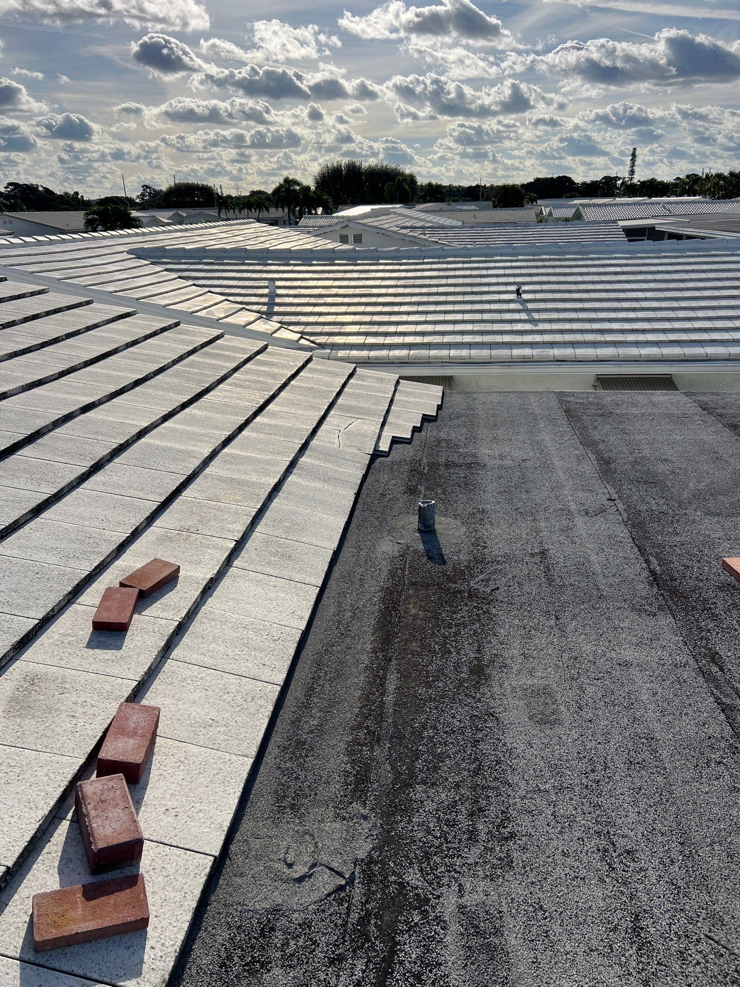 Residential Roofing Repair using Modified Cap Sheet by First Due Roofing