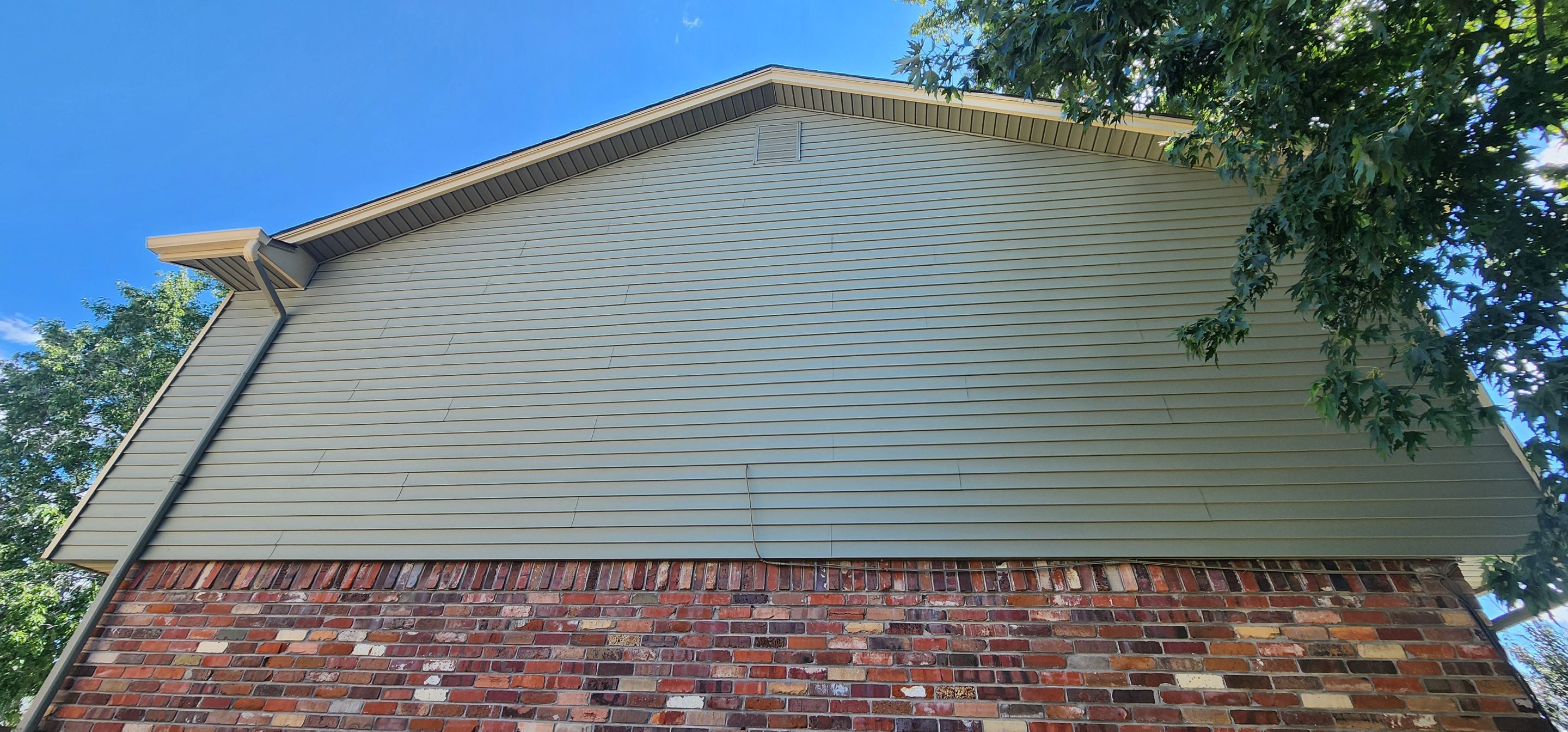 Hail Damage repair by 1st choice windows and siding