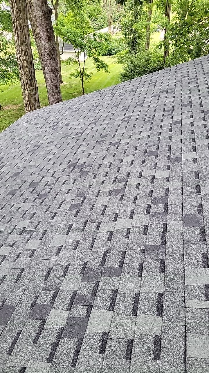 Atlas Pinnacle Pristine Scotchgard: Hearthstone Drip Edge: Black by Eagle Eye Roofing