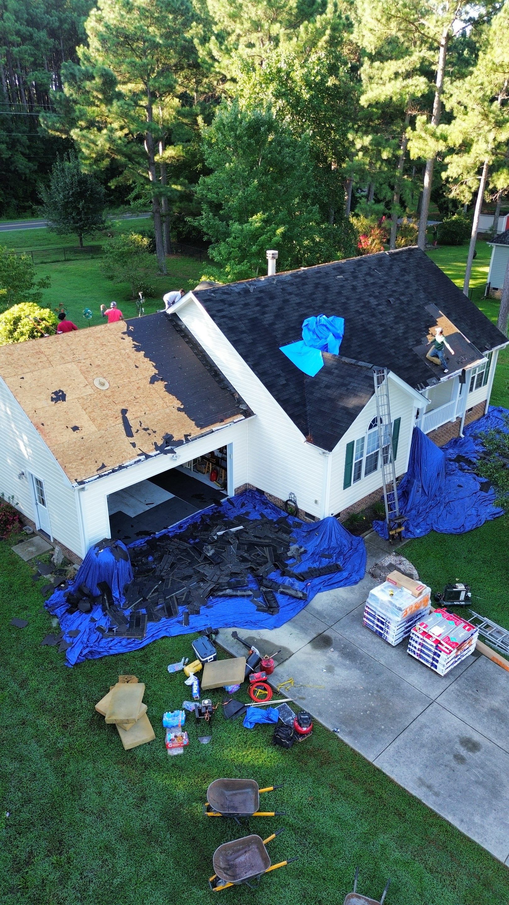 Roof Replacement in Franklinton by Skybird Roofing
