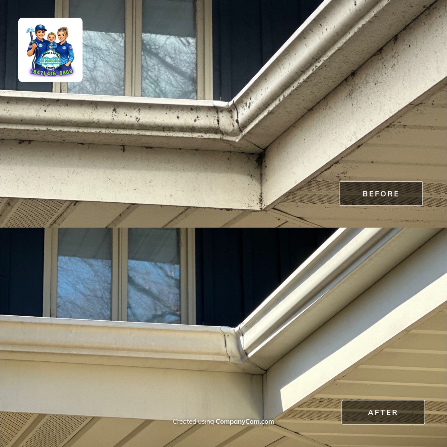 Highland Park, IL House Wash by Simmons Power & Soft Washing