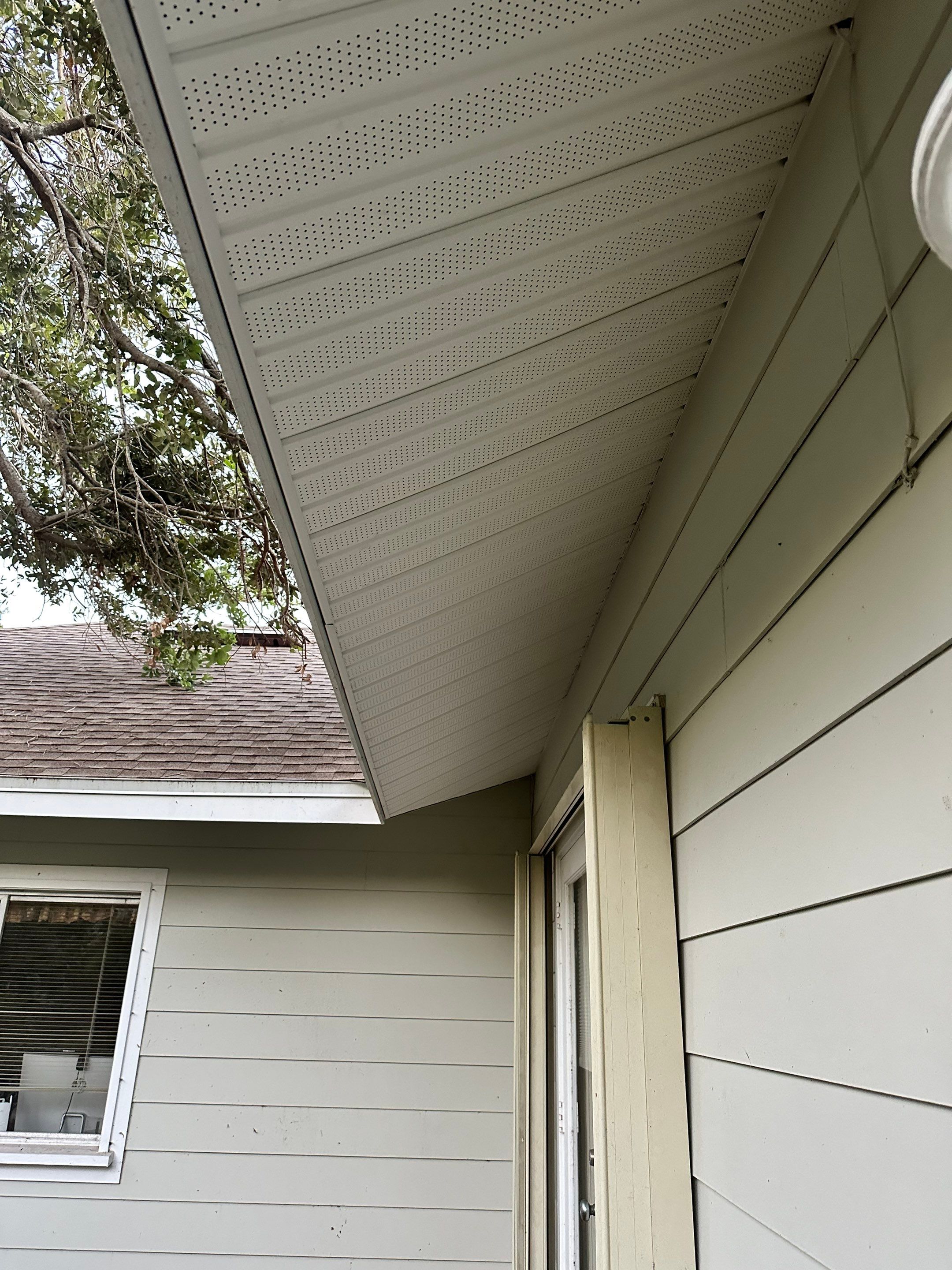 Replace All Soffit in the House in Sarasota FL by Gutter Professors