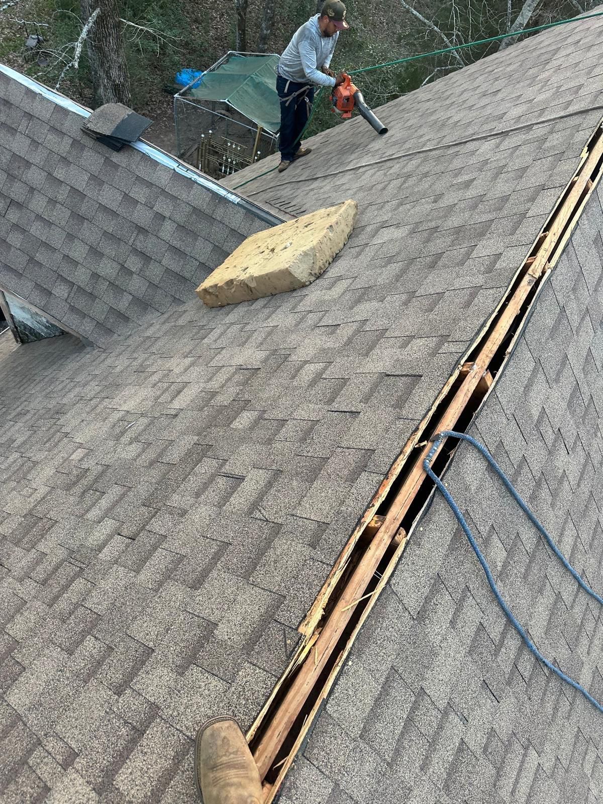 Reroof by Berry Good Roofing