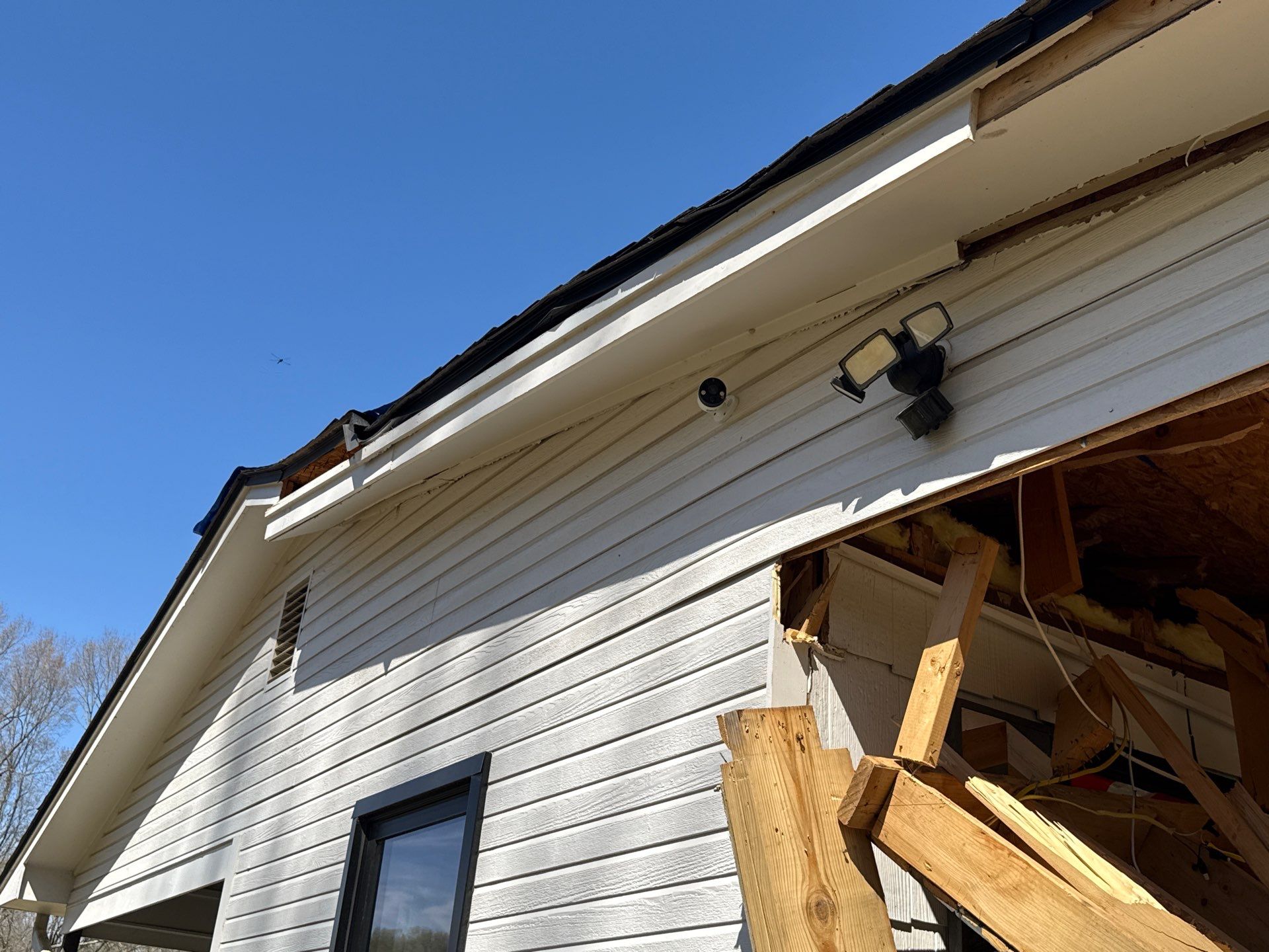 Structural Roof Restoration and Porch Repair in Hernando MS by Revival Roofing Services