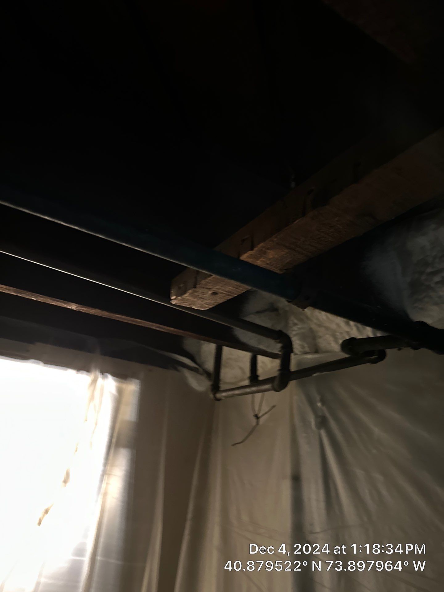 Attic Insulation using Closed Cell Spray Foam by NYS Foam & Energy