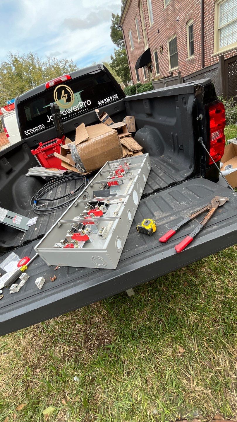 4 Gang Meter Center Replacement by JaxPowerPro