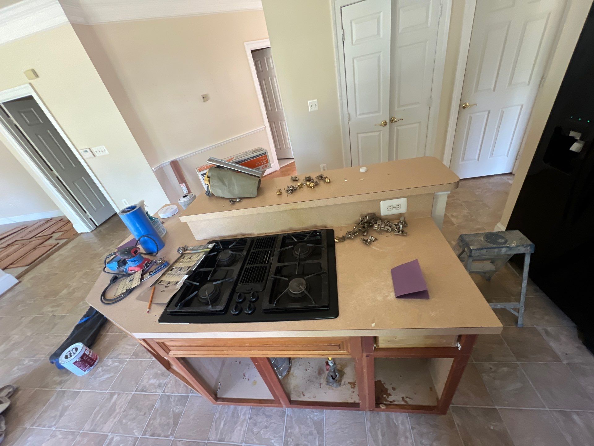 Cabinet & Countertop Refinishing in Bristow VA by Greenspring Construction Services