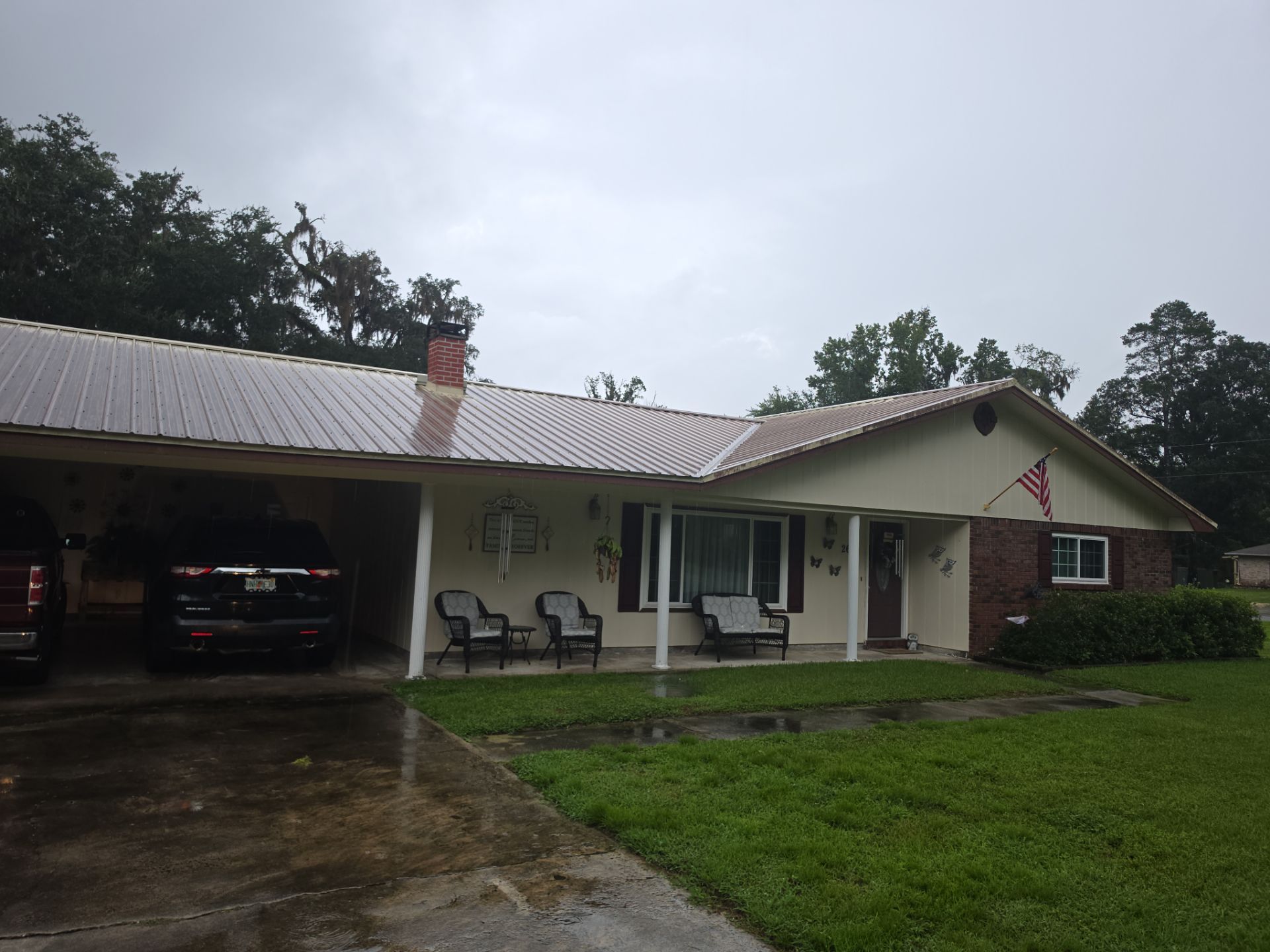 Energy-Efficient White Vinyl Window Replacement in Lake City, Florida by Windows & Doors Store