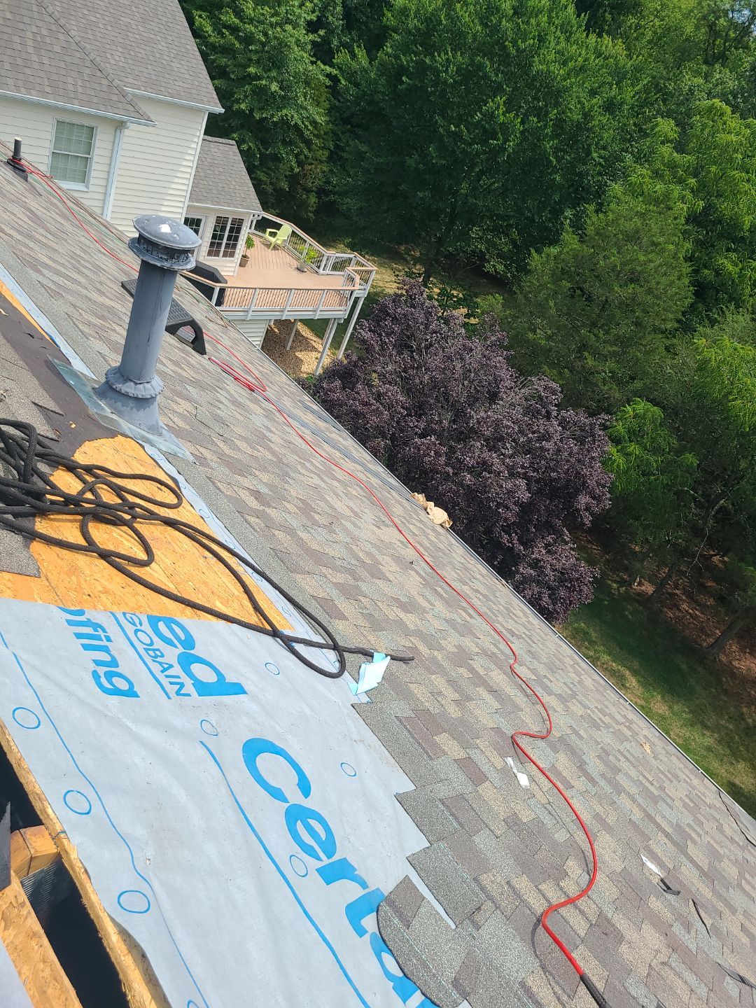 Haymarket: Roof Replacement with CertainTeed Landmark Pro Designer Shingles in Max Def Weathered Wood by RM Banning, Inc.