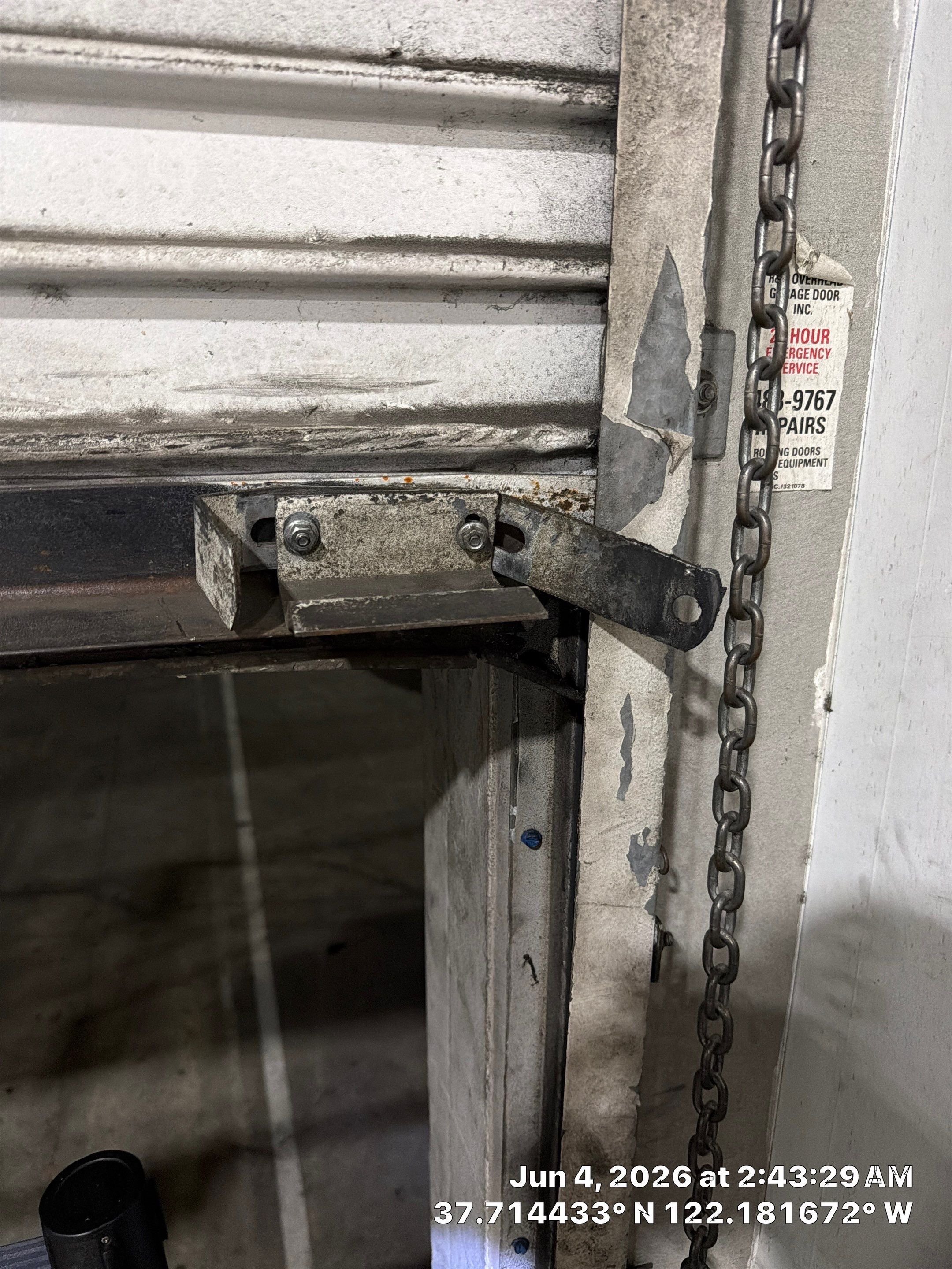 Project in San Leandro, CA by Valiant Garage Door LLC