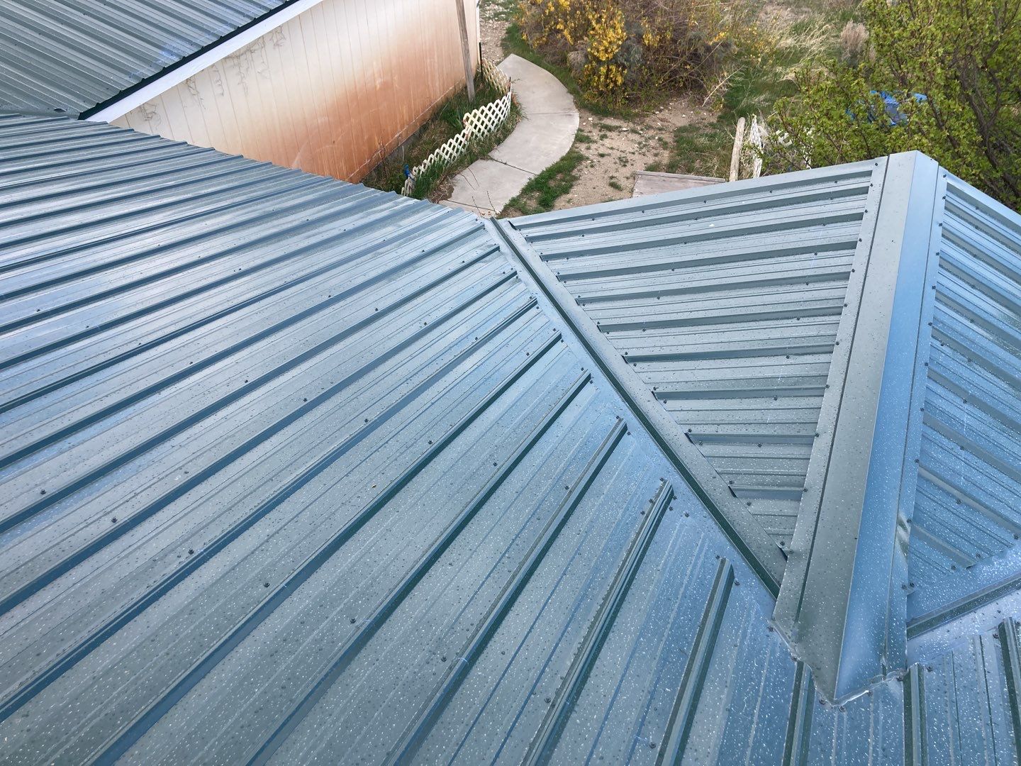 Residential Roofing Installation using Tuff-Rib Metal Roofing  by ID Roofing LLC