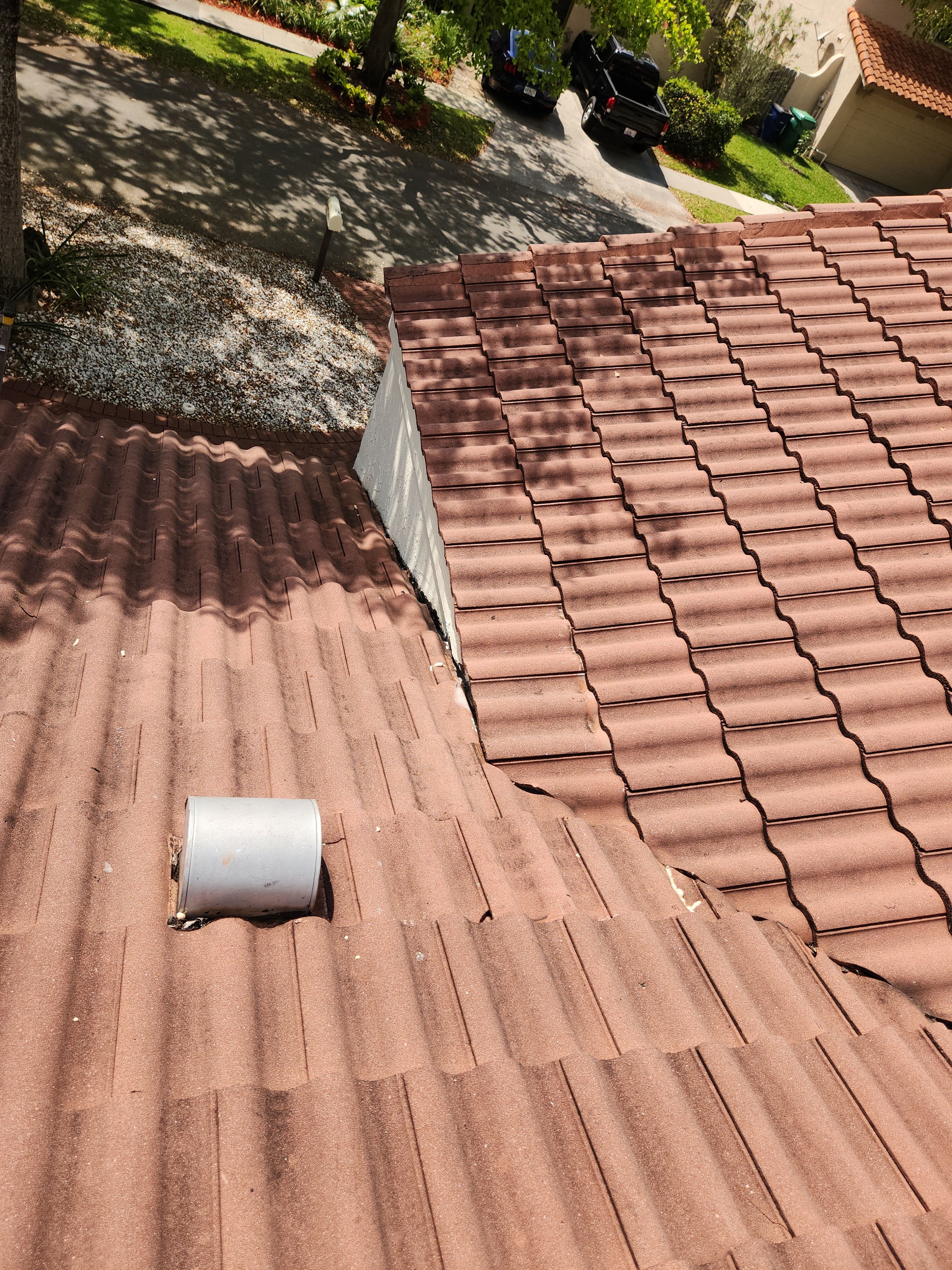 Clay Tile Roof Leak Repair and Sheathing Replacement in Hollywood by Aastro Roofing