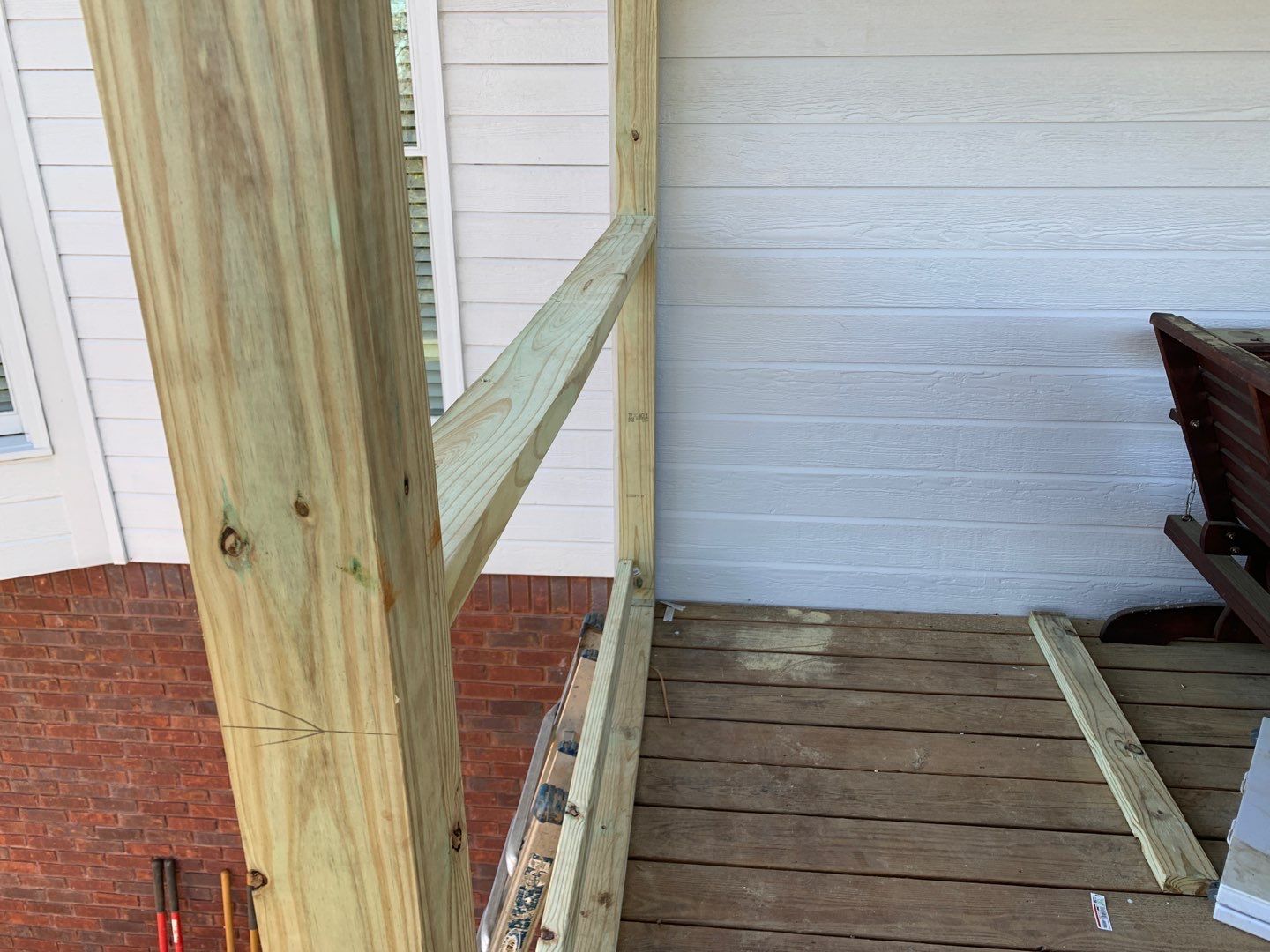 Shades Pointe Lane - Deck Installation  by Pillar and Pine