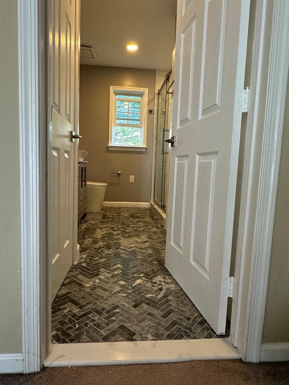 Bathroom Remodel using Tile by Home Concepts Construction