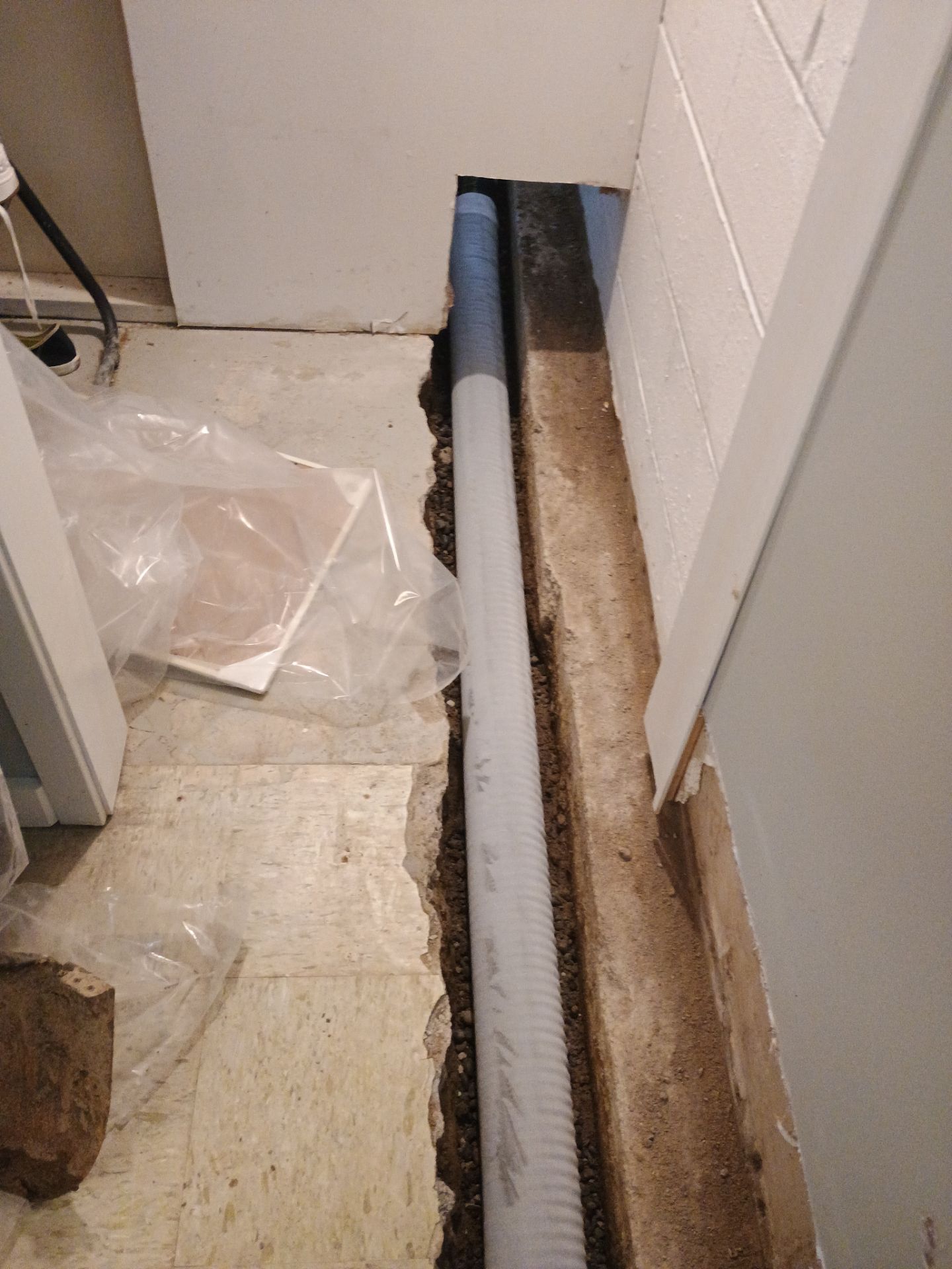 Waterproofing for our neighbor Heather by Waterproofing Northeast