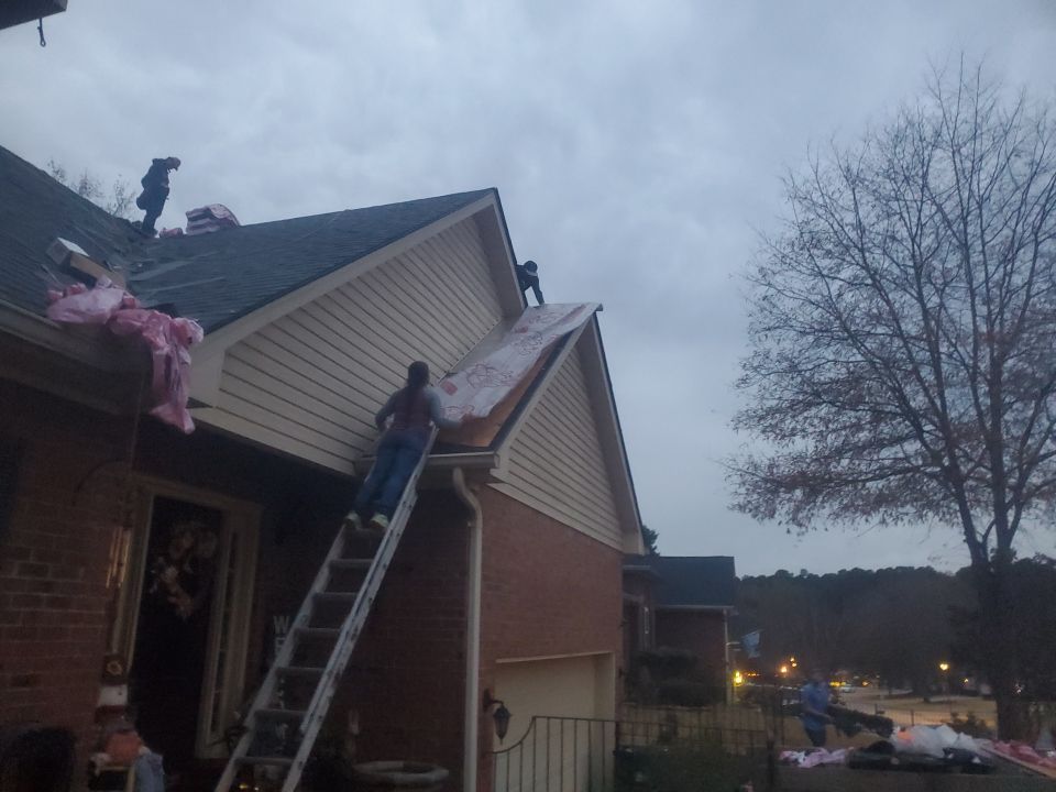 Residential Roofing Installation using Owens Corning by Inspector Roofing and Restoration