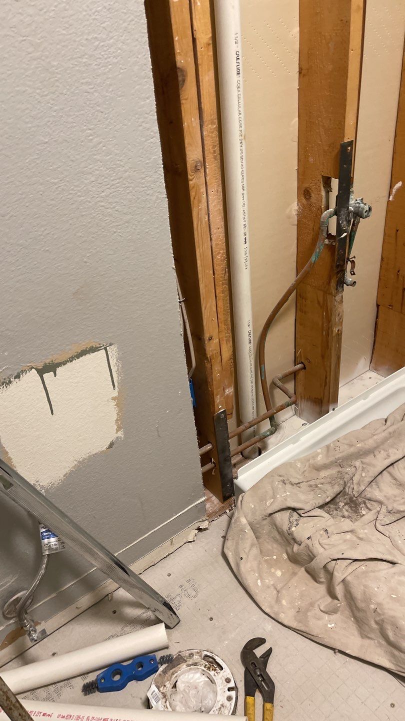 Full Bathroom Remodel by First United Roofing & Construction