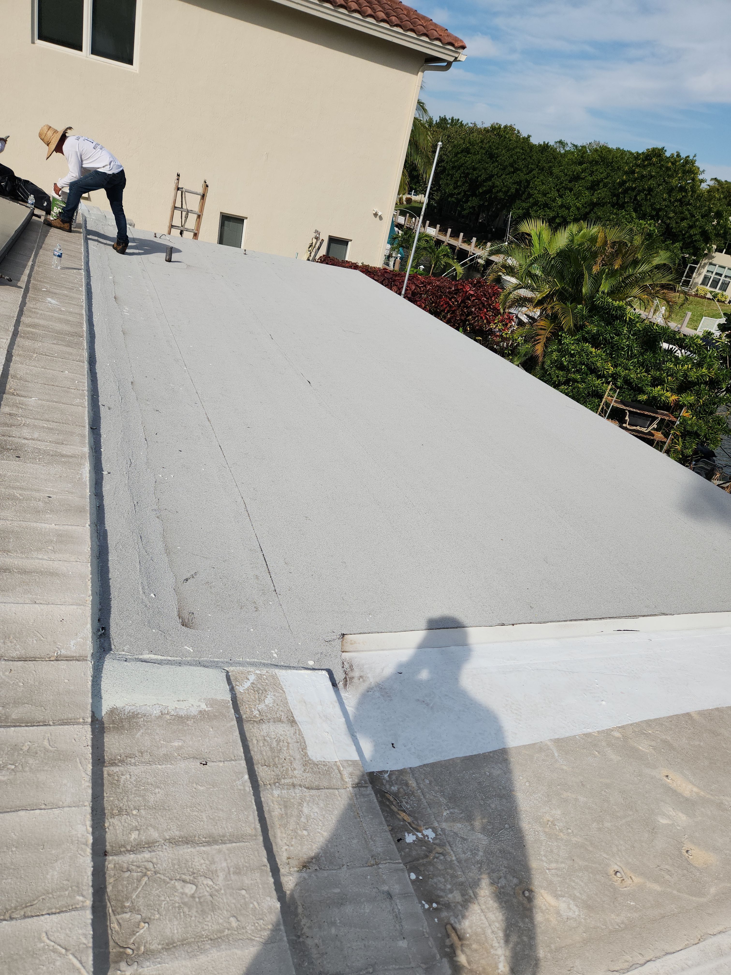 Concrete Tile and Flat Roof Repair in Lighthouse Point by Aastro Roofing
