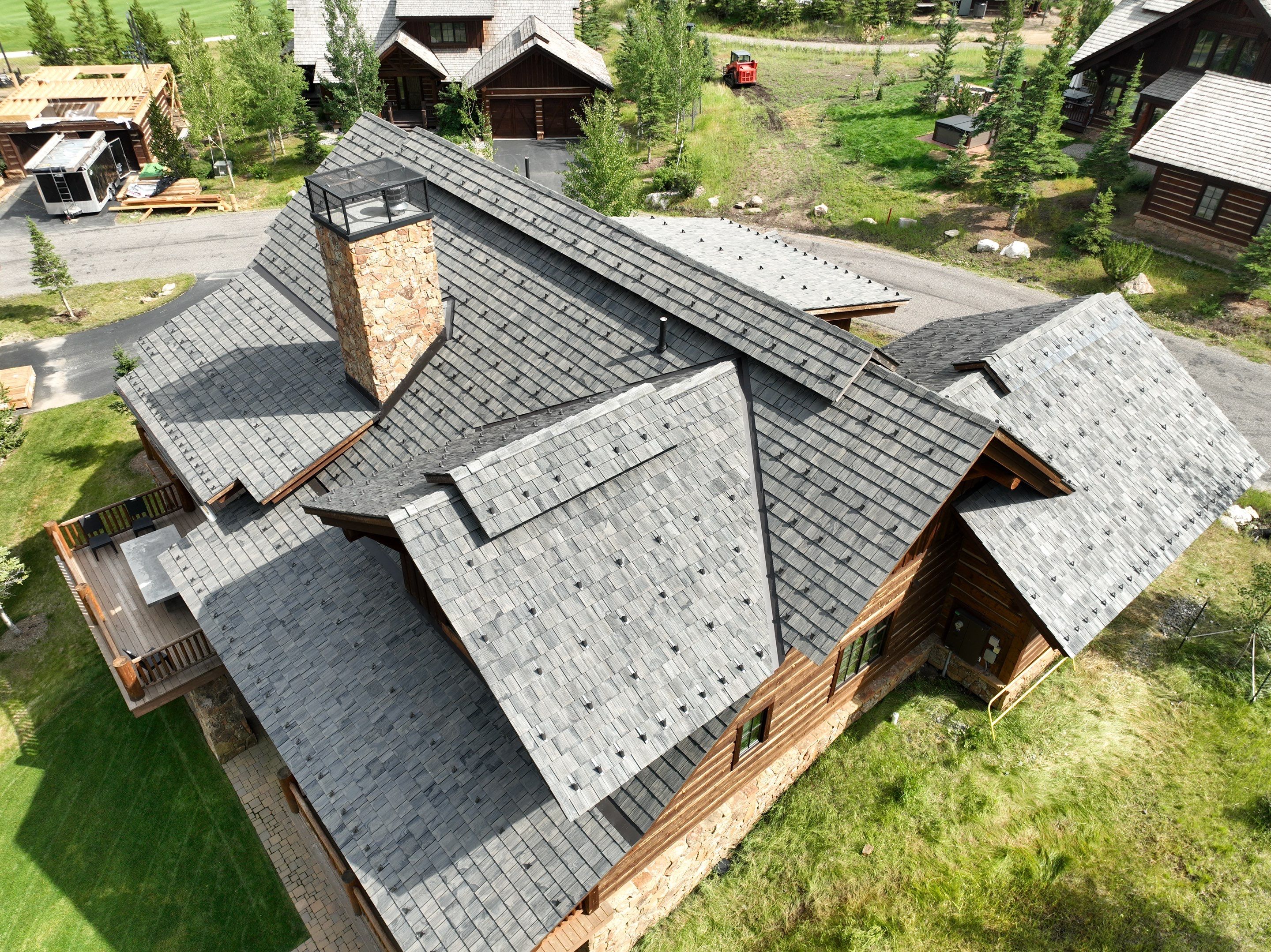Brava Shake - Canyon Gray  by Montana Roofing Solutions