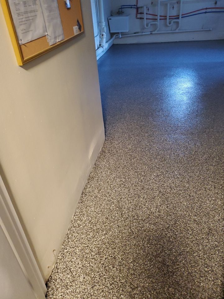 Laundry Room Floor Coating using Penntek by Spectrum Painting, LLC