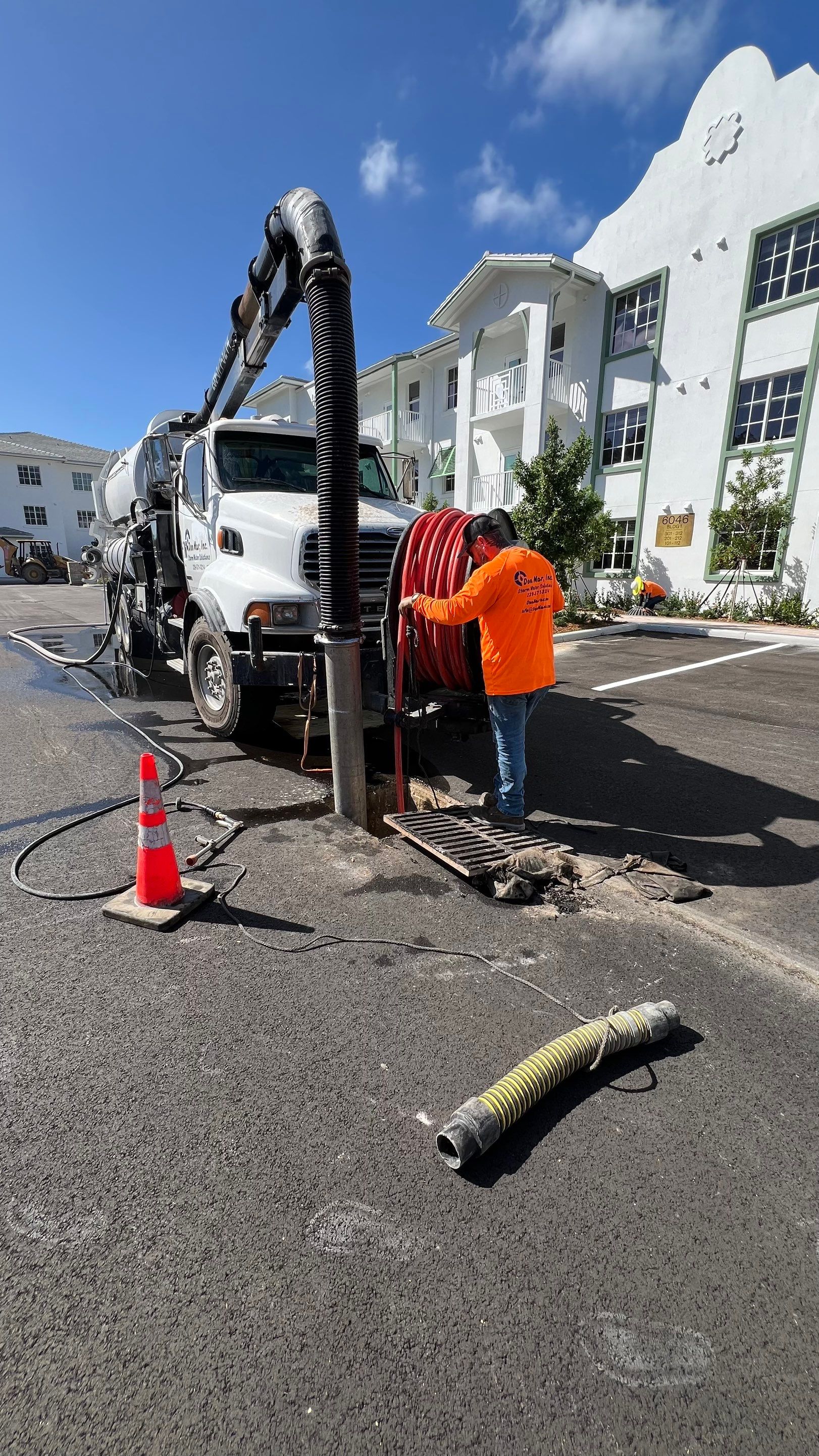 New Construction Condo Community Stormwater System Maintenance by Don Mar, Inc. Storm Water Solutions