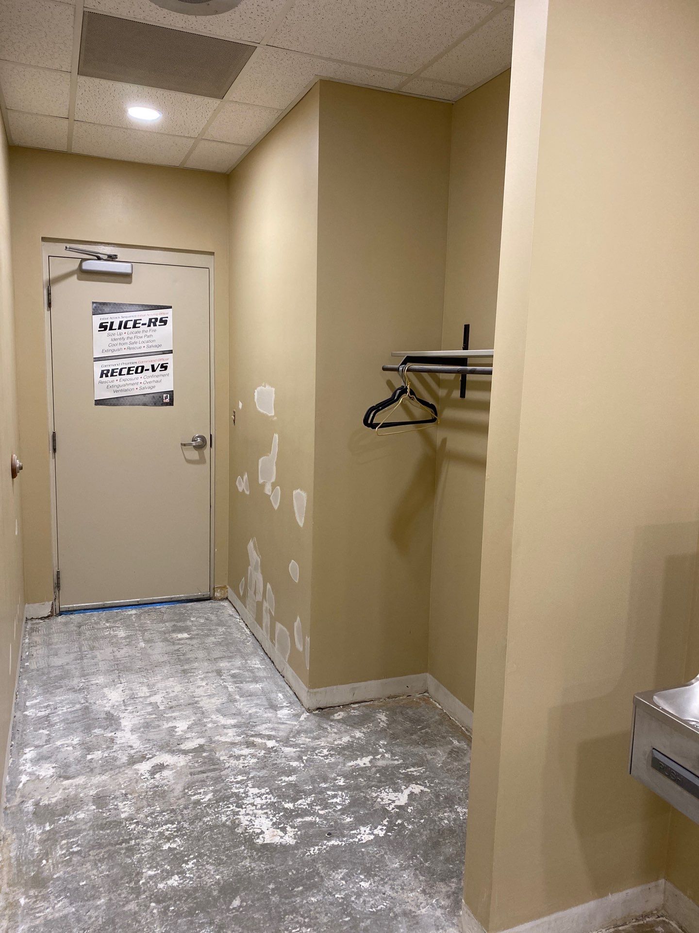 Muskegon Township Fire Department – Epoxy Flooring & Interior Painting by Gordon Painting