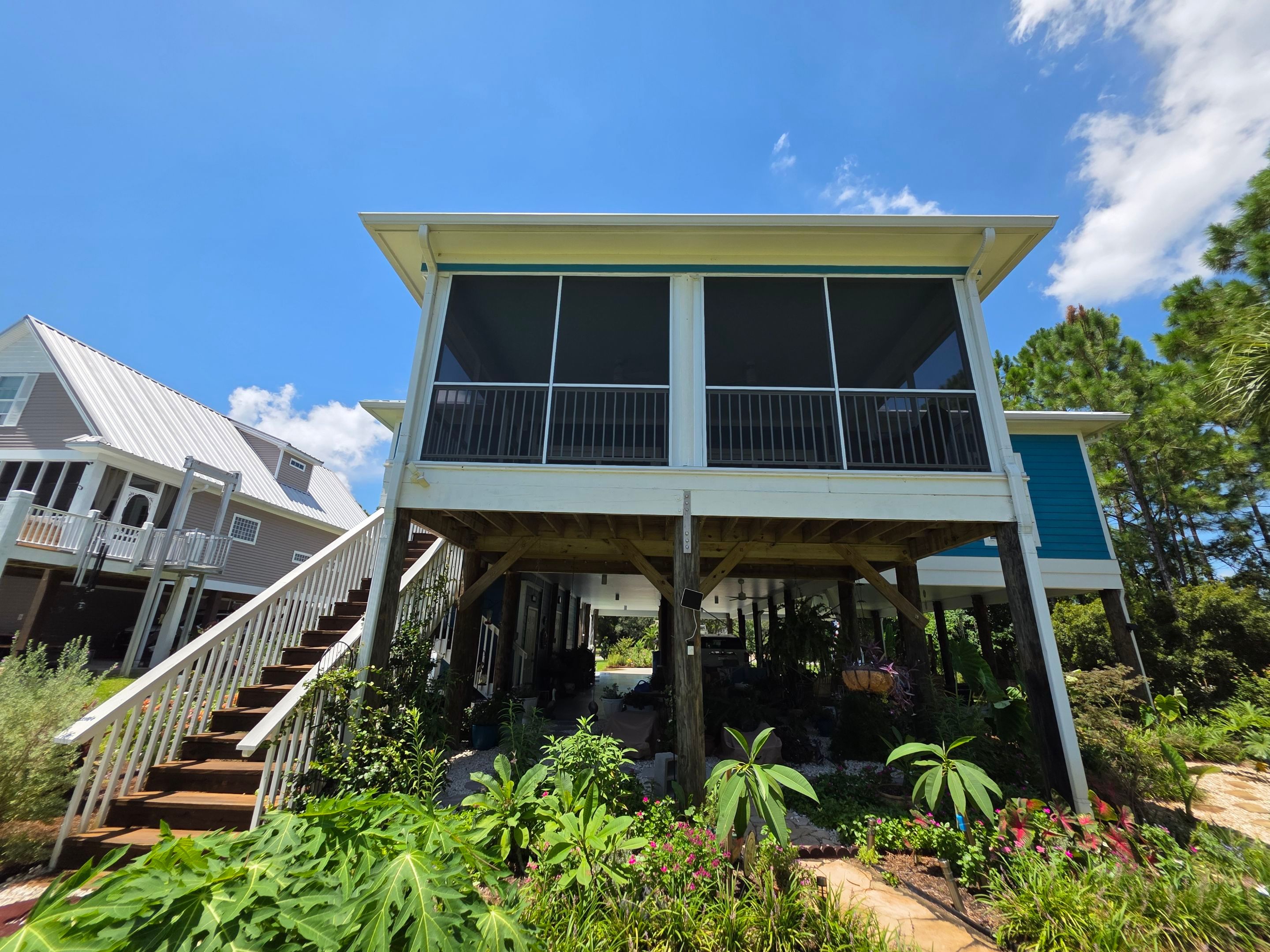 Elevated Screen Room by Titan Sunrooms