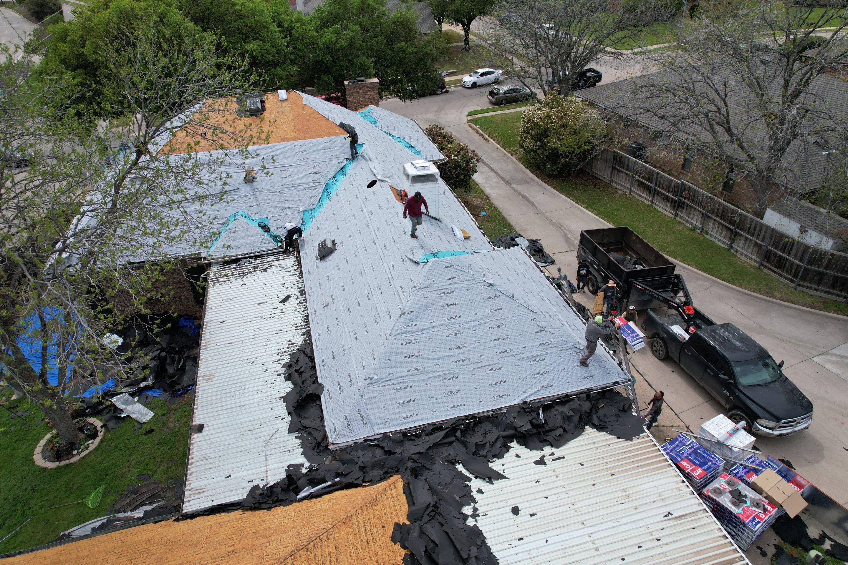 Project in Carrollton by Zeus Exteriors