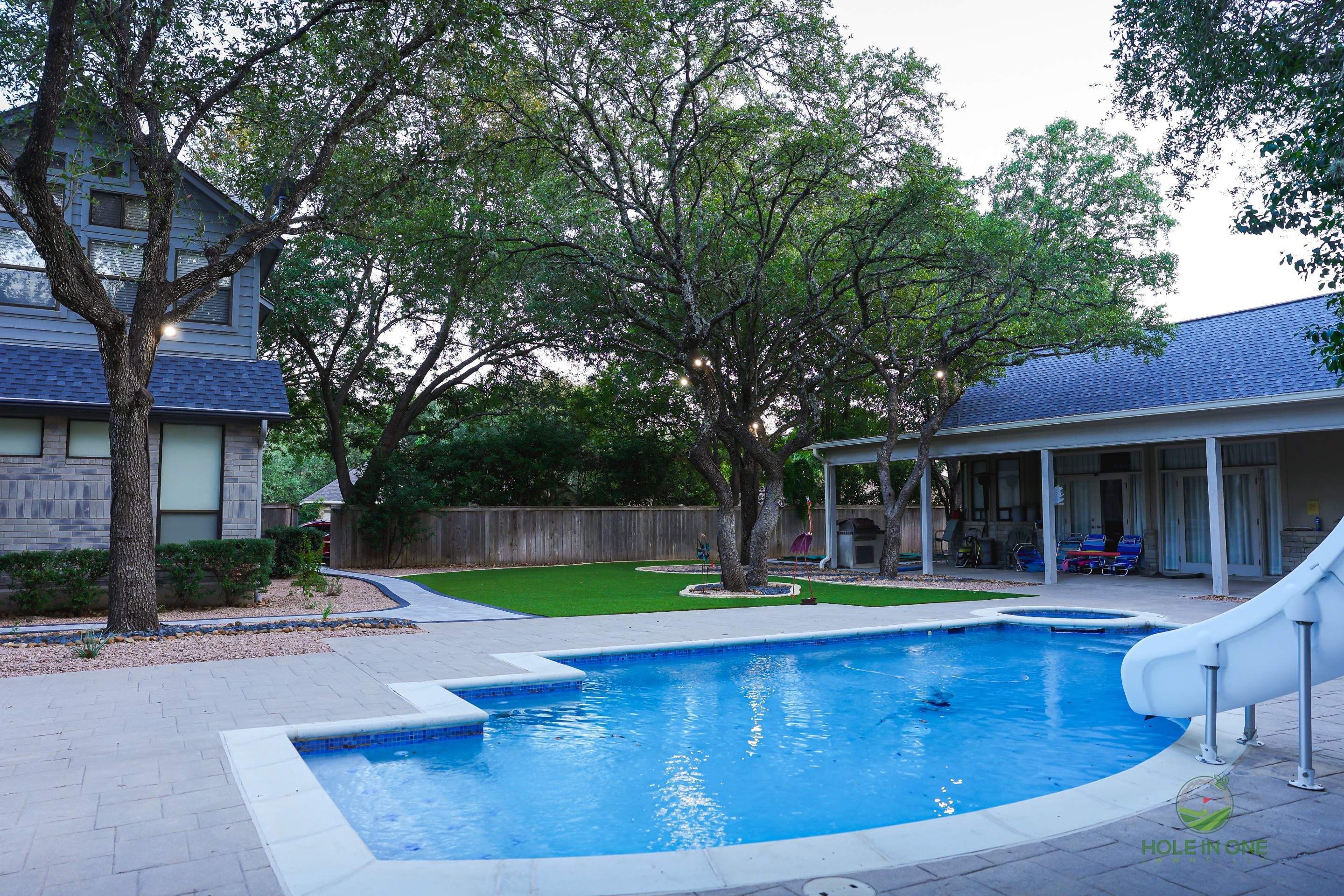 Henderson Pass, San Antonio Tx. by Hole In One Lawns, LLC